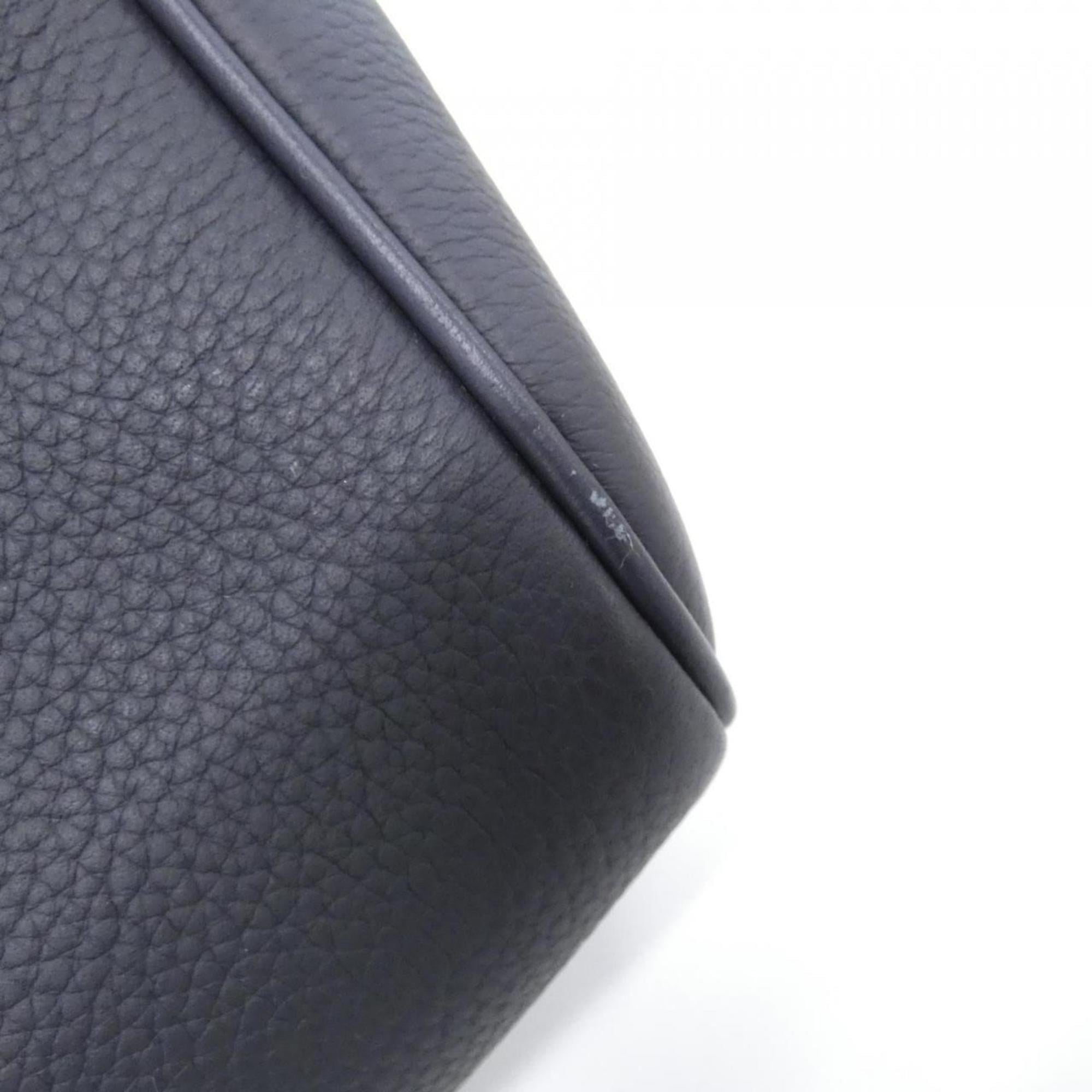 Louis Vuitton Ancre Leather Boston Bag