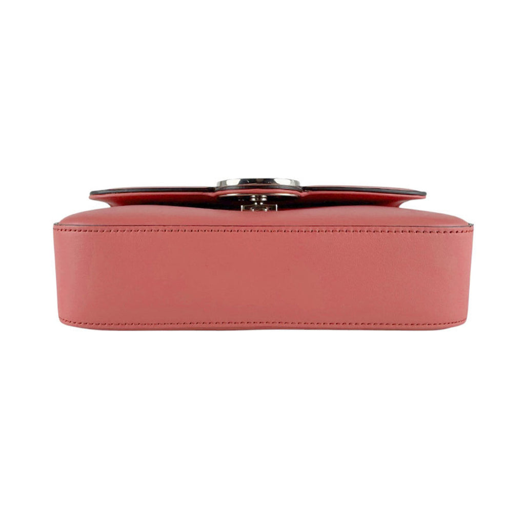Gucci Pink Leather Shoulder Bag (Pre-Owned)