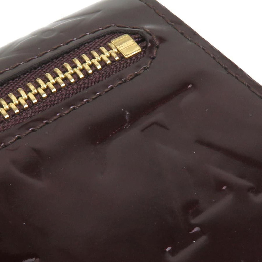 Louis Vuitton Monogram Vernis Amarante Monogram Vernis Wallet (Tri-Fold)