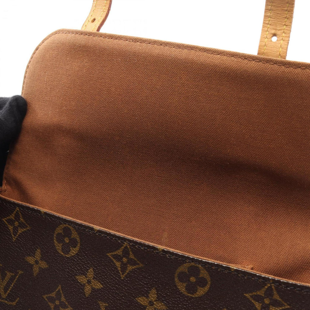 Louis Vuitton Brown Coated Canvas Leather Fanny Pack Handbag Pochette