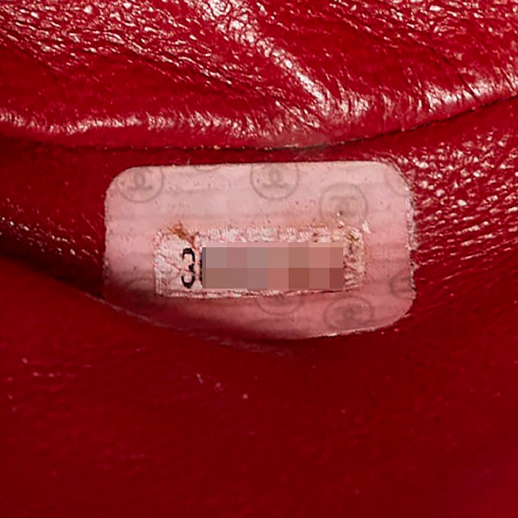 Chanel Red Color Leather Backpack