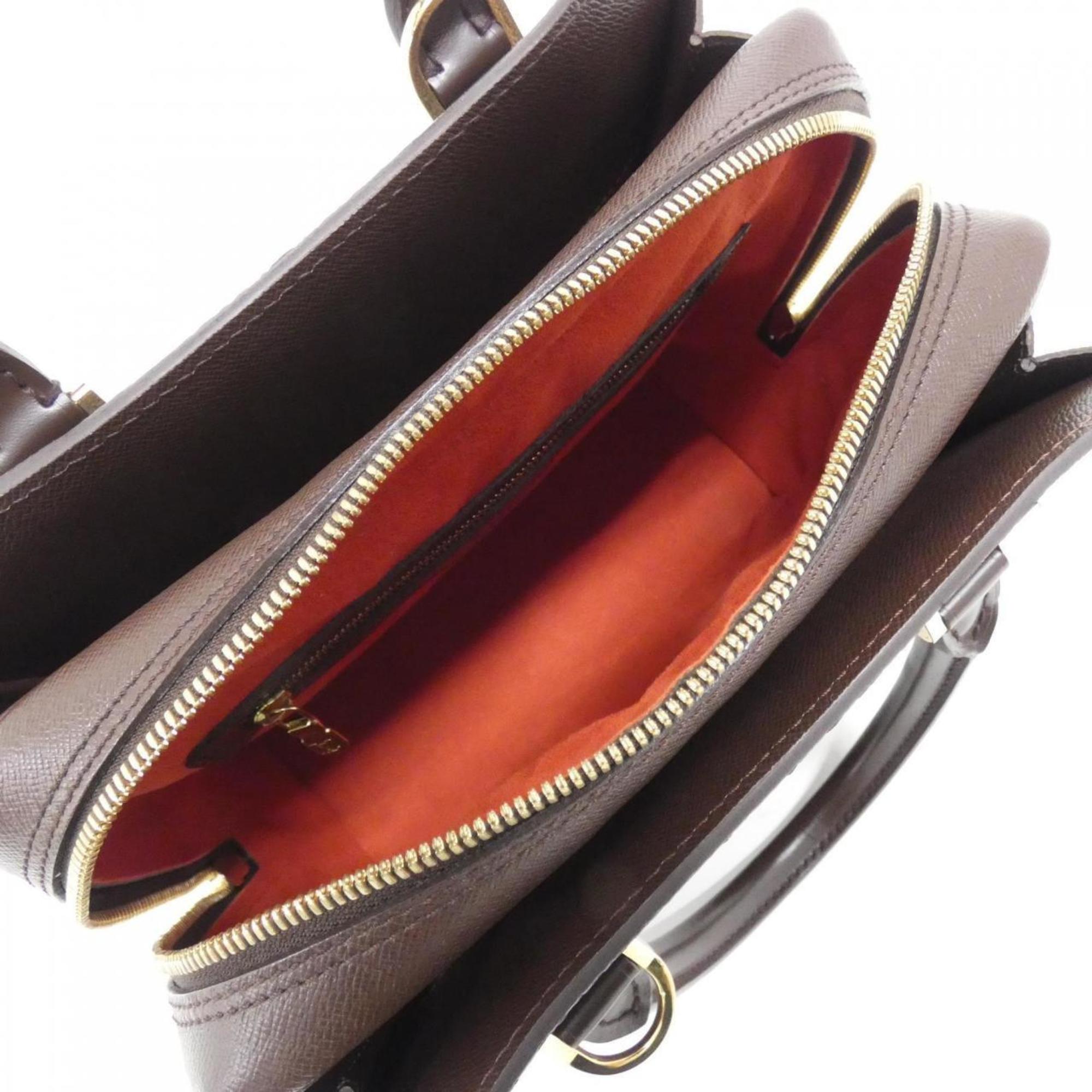 Louis Vuitton Ebene Coated Canvas Handbag