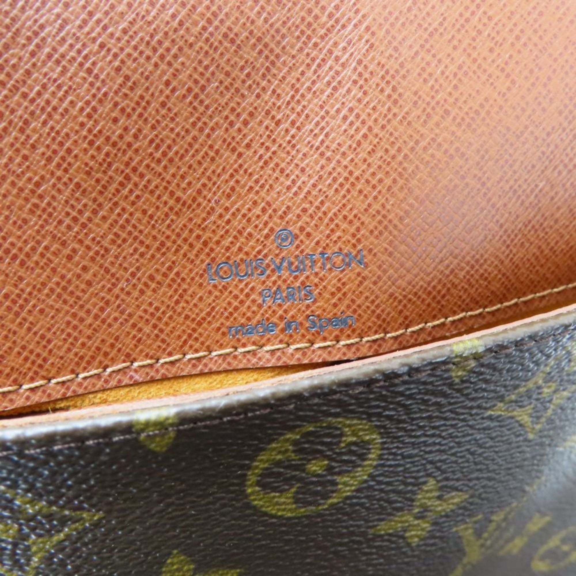 Louis Vuitton Monogram Brown Monogram Leather Shoulder Bag