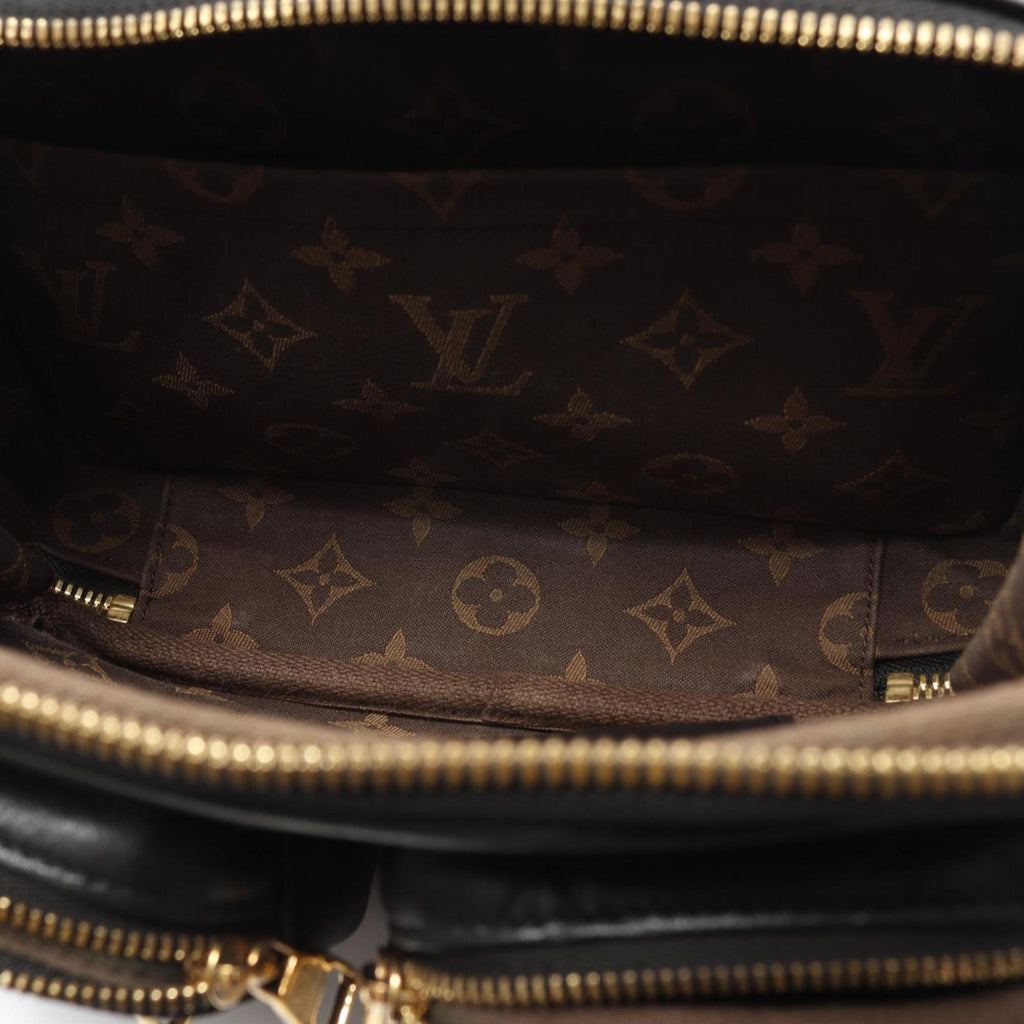 Louis Vuitton Black Noir Leather Shoulder Bag