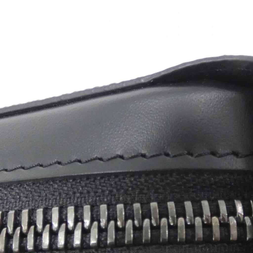 Louis Vuitton Black Coated Canvas Long Wallet