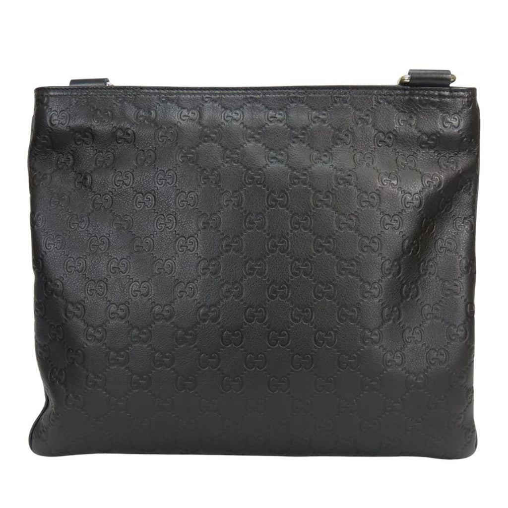 Gucci Black Leather Shoulder Bag (Pre-Owned)