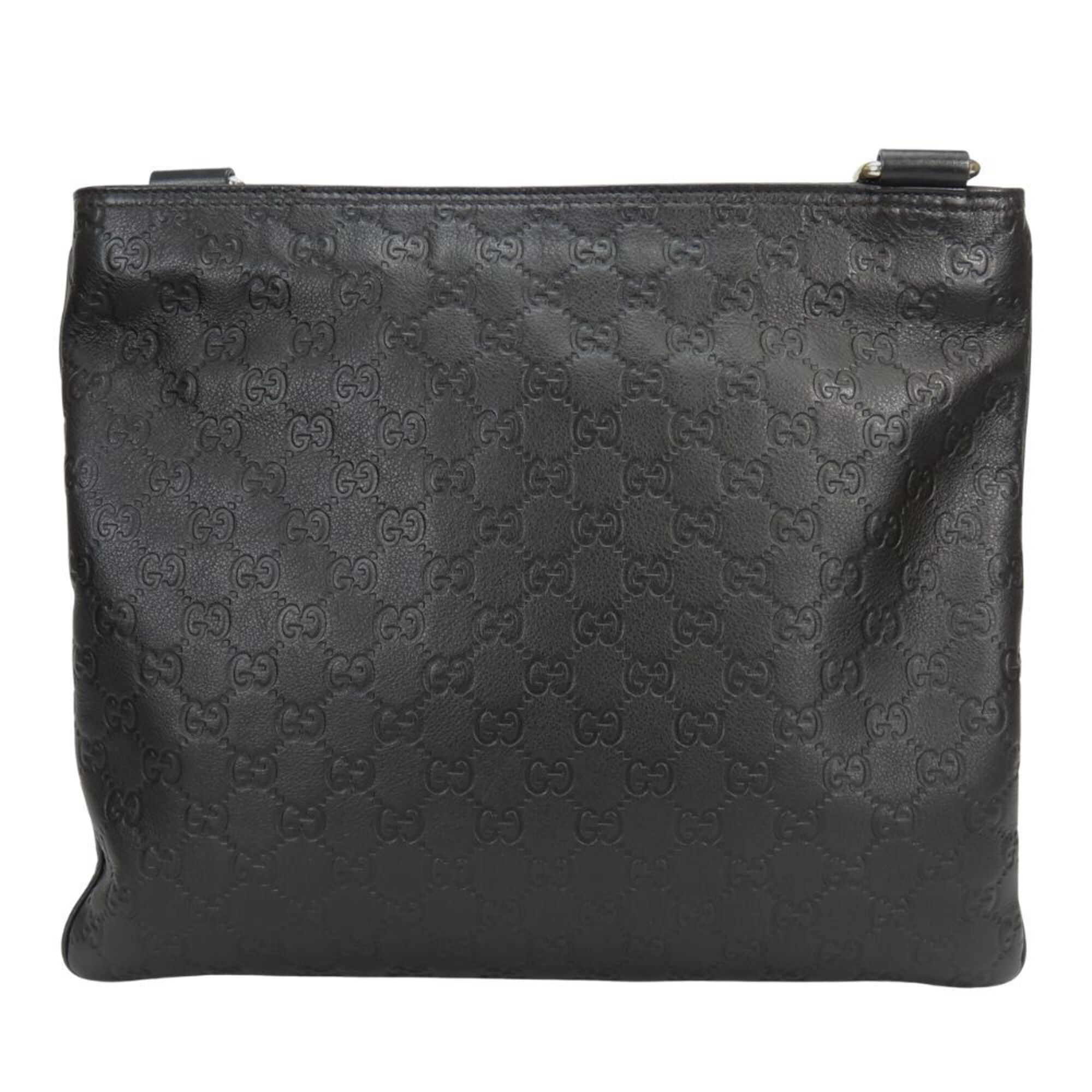 Gucci Black Leather Shoulder Bag (Pre-Owned)