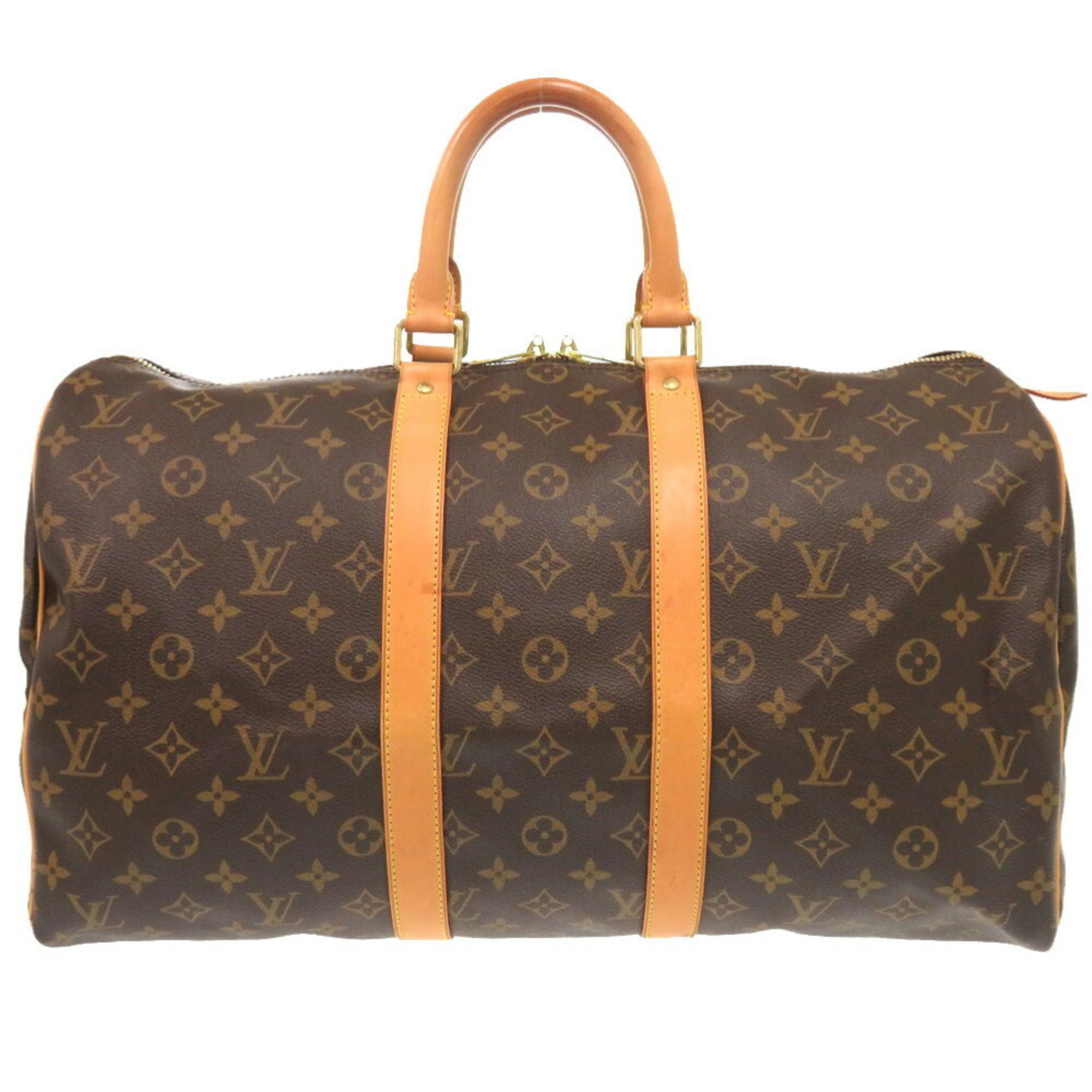 Louis Vuitton Brown Monogram Boston Bag
