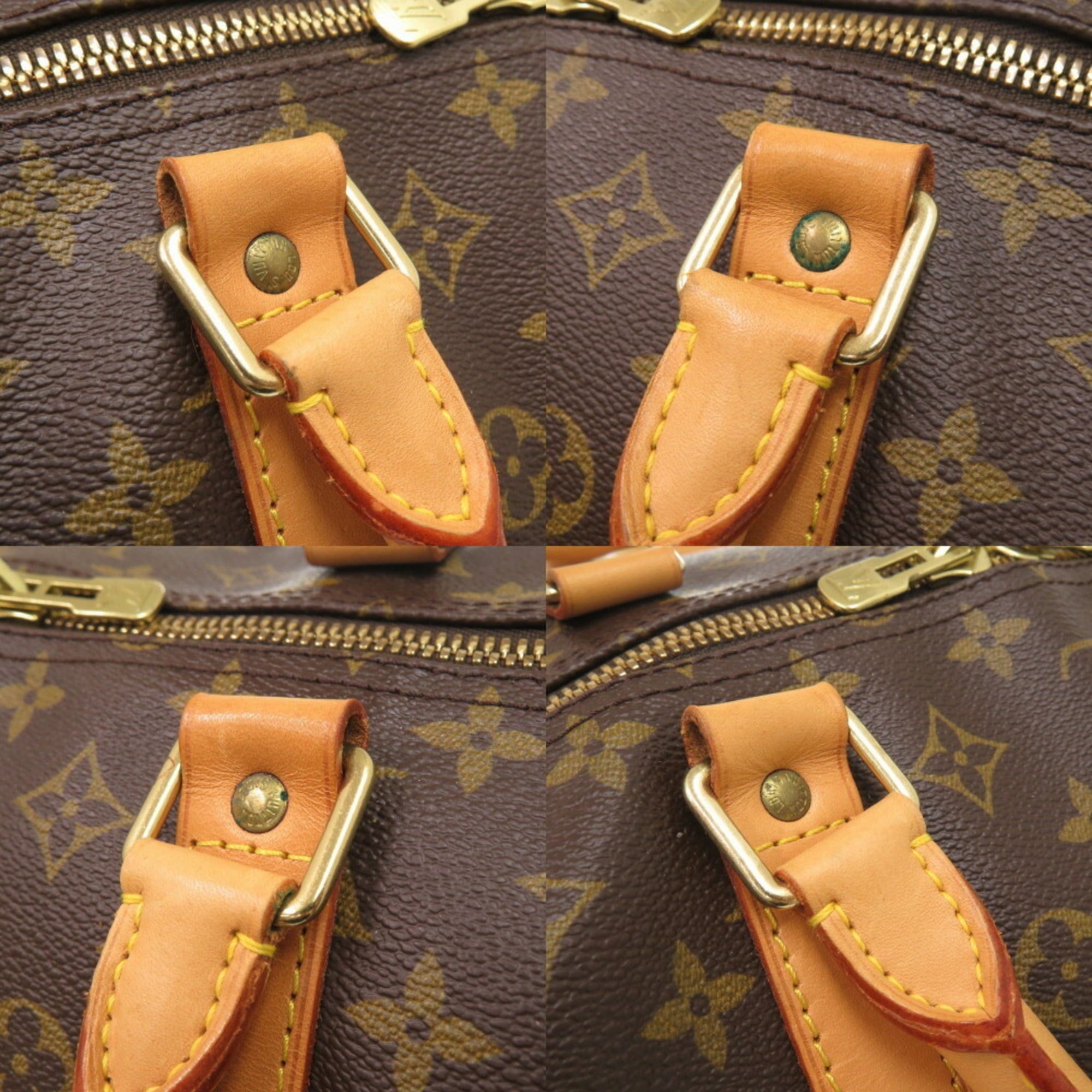 Louis Vuitton Brown Monogram Monogram Boston Bag