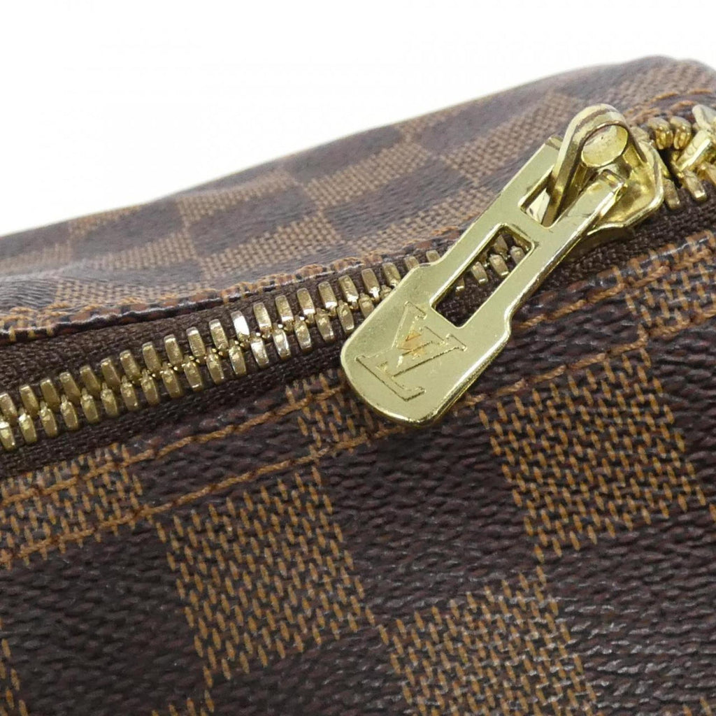 Louis Vuitton Ebene Coated Canvas Boston Bag