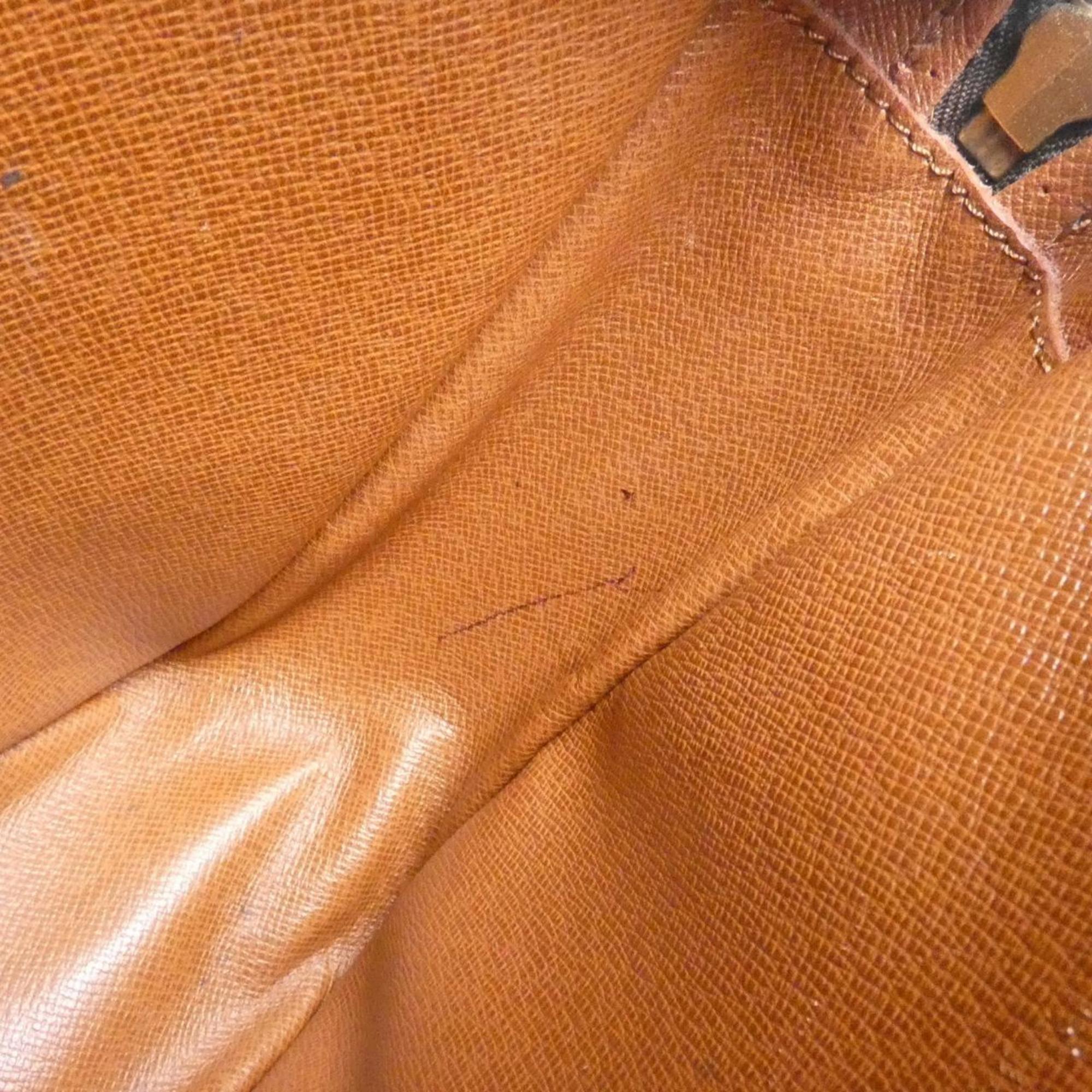 Louis Vuitton Marron Coated Canvas Shoulder Bag