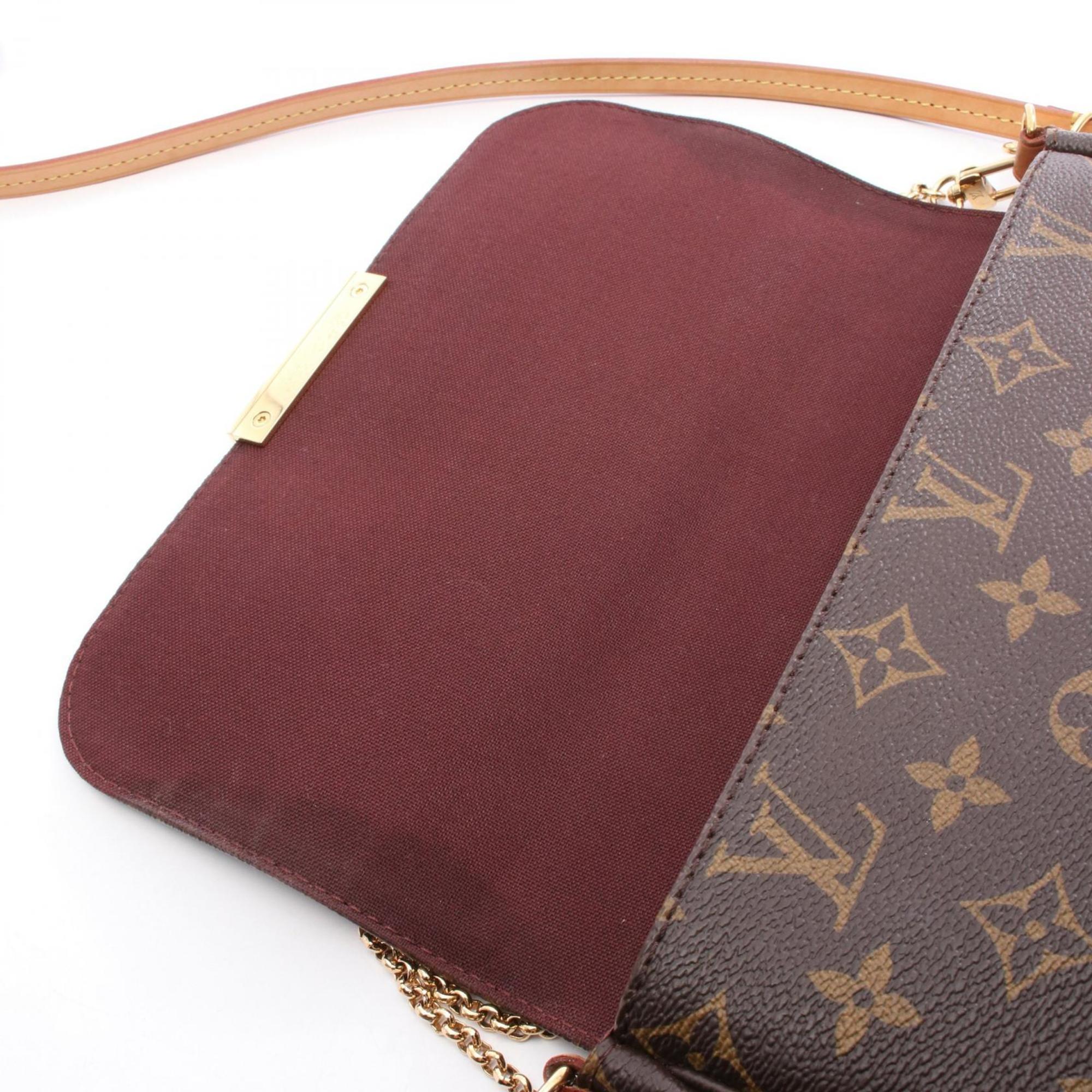 Louis Vuitton Brown Pvc Coated Canvas Leather Handbag