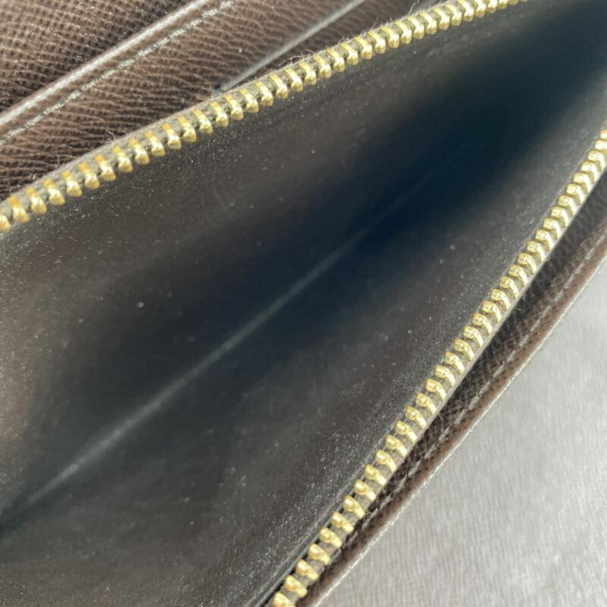 Louis Vuitton Damier Brown Long Wallet