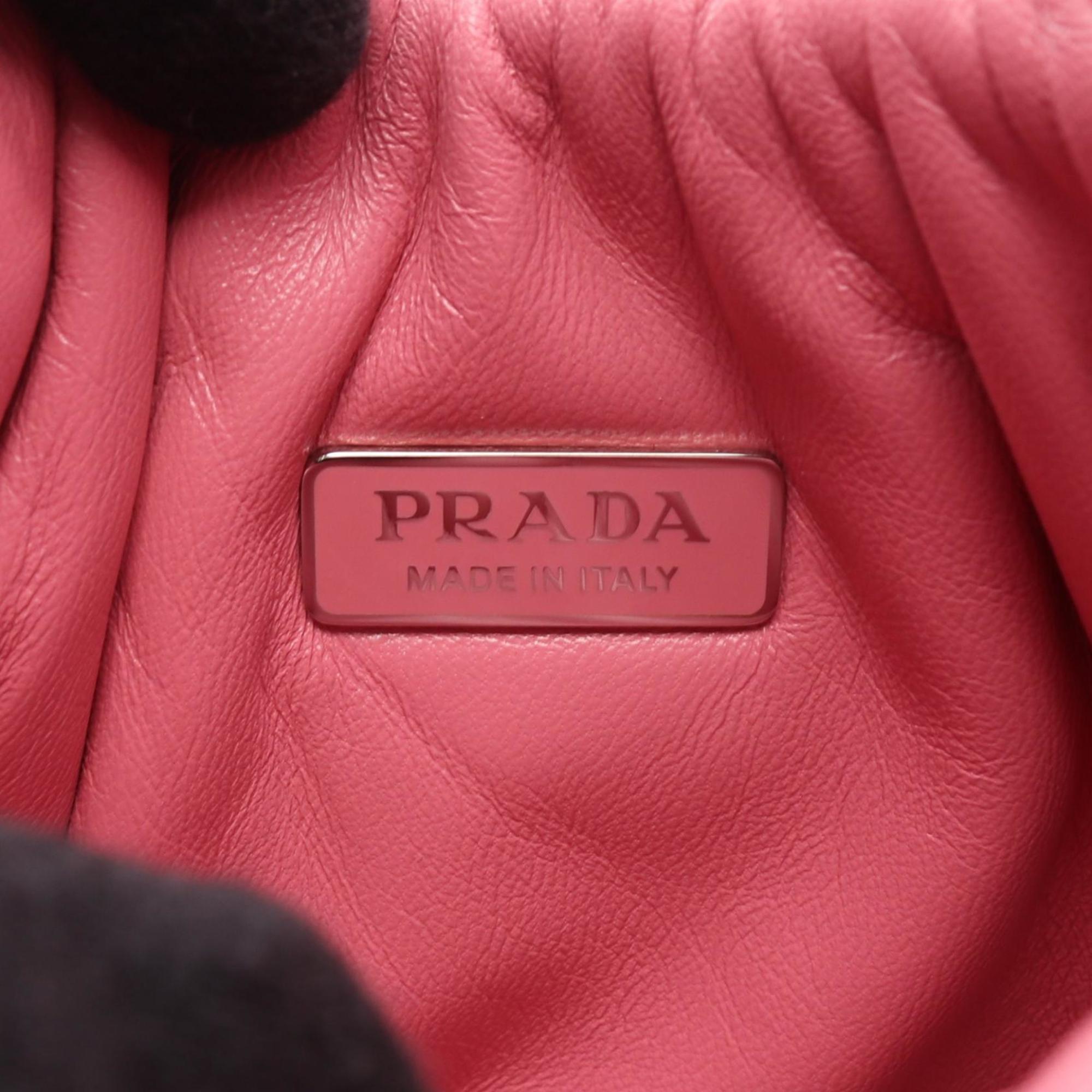 Prada Pink Leather Handbag