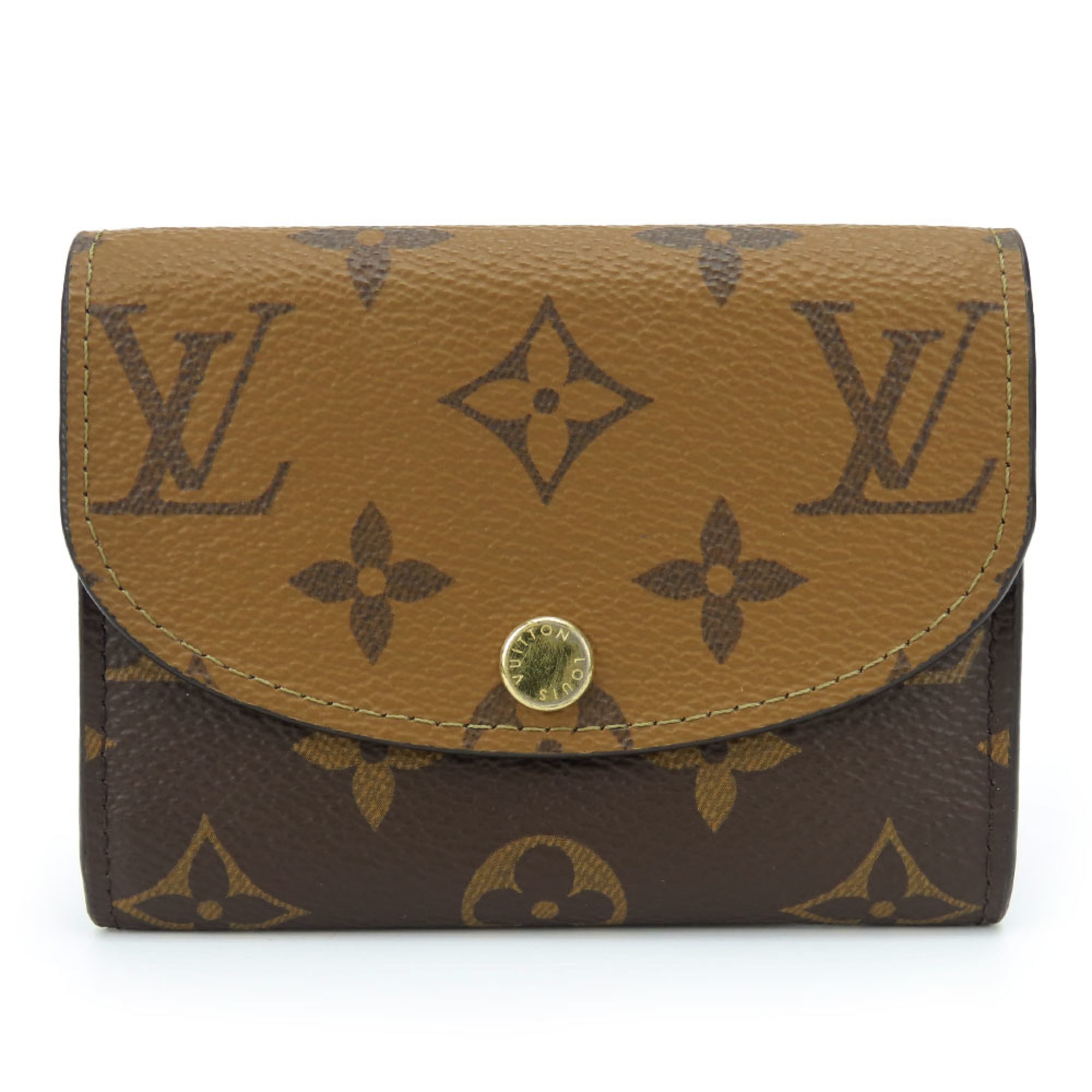Louis Vuitton Brown Monogram Reverse Wallet
