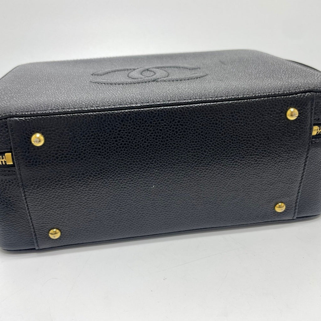 Chanel Black Leather Handbag