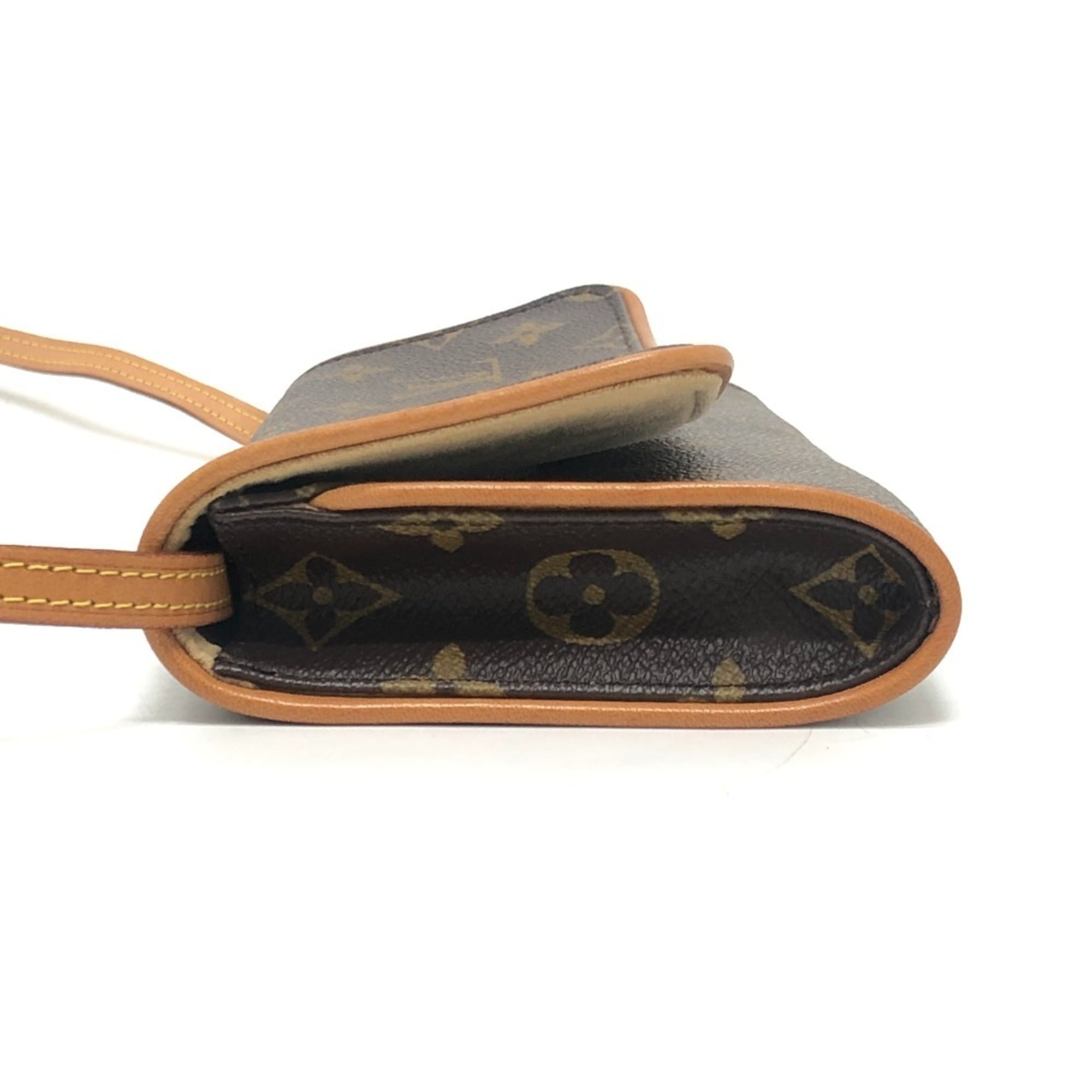 Louis Vuitton Monogram Brown Monogram Clutch Bag Pochette Shoulder Bag