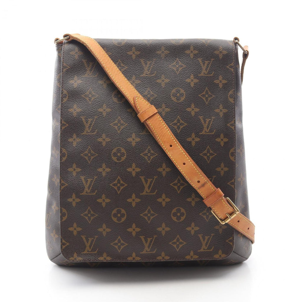 Louis Vuitton Brown Coated Canvas Pvc Leather Shoulder Bag