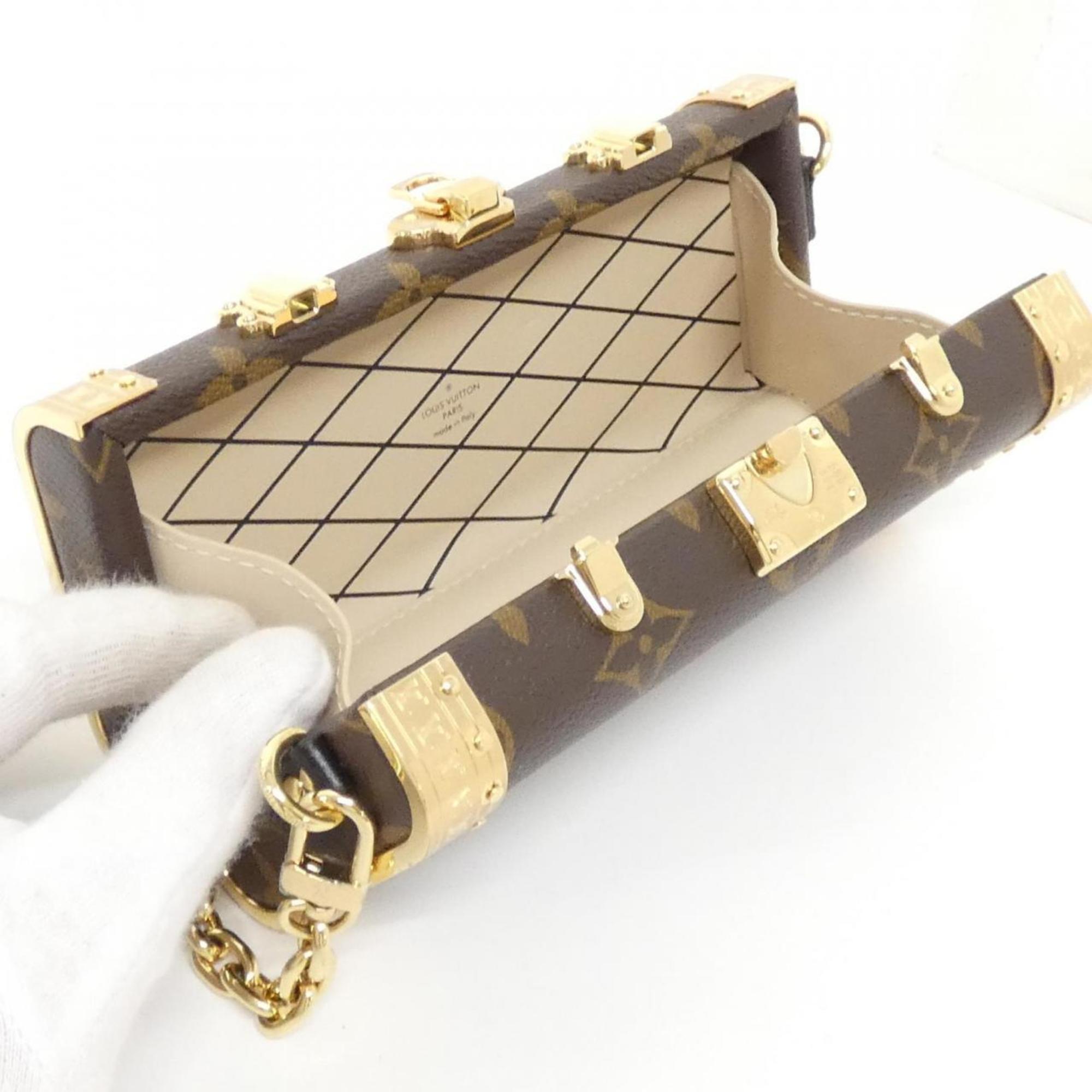 Louis Vuitton Monogram Marron Coated Canvas Handbag