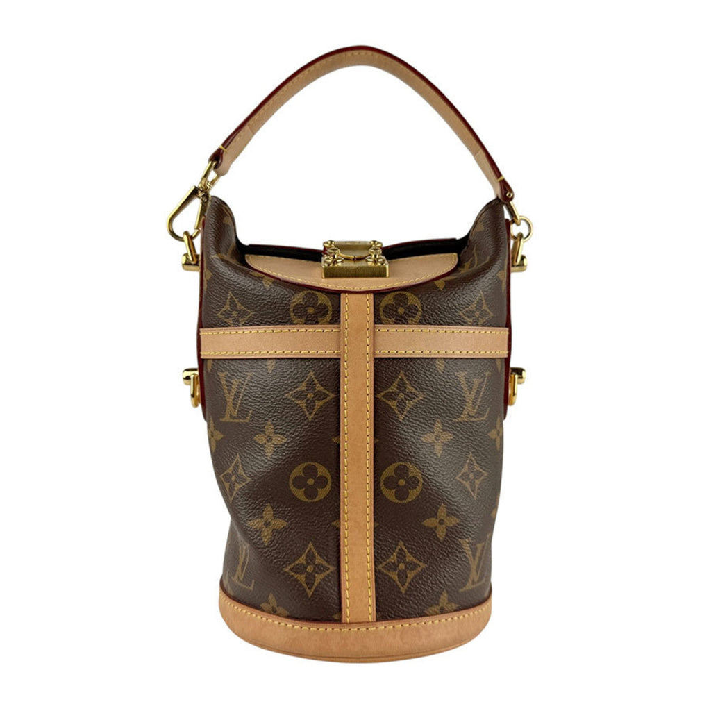 Louis Vuitton Brown Monogram Canvas Handbag Shoulder Bag