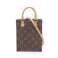 Louis Vuitton Brown Monogram Coated Canvas Handbag