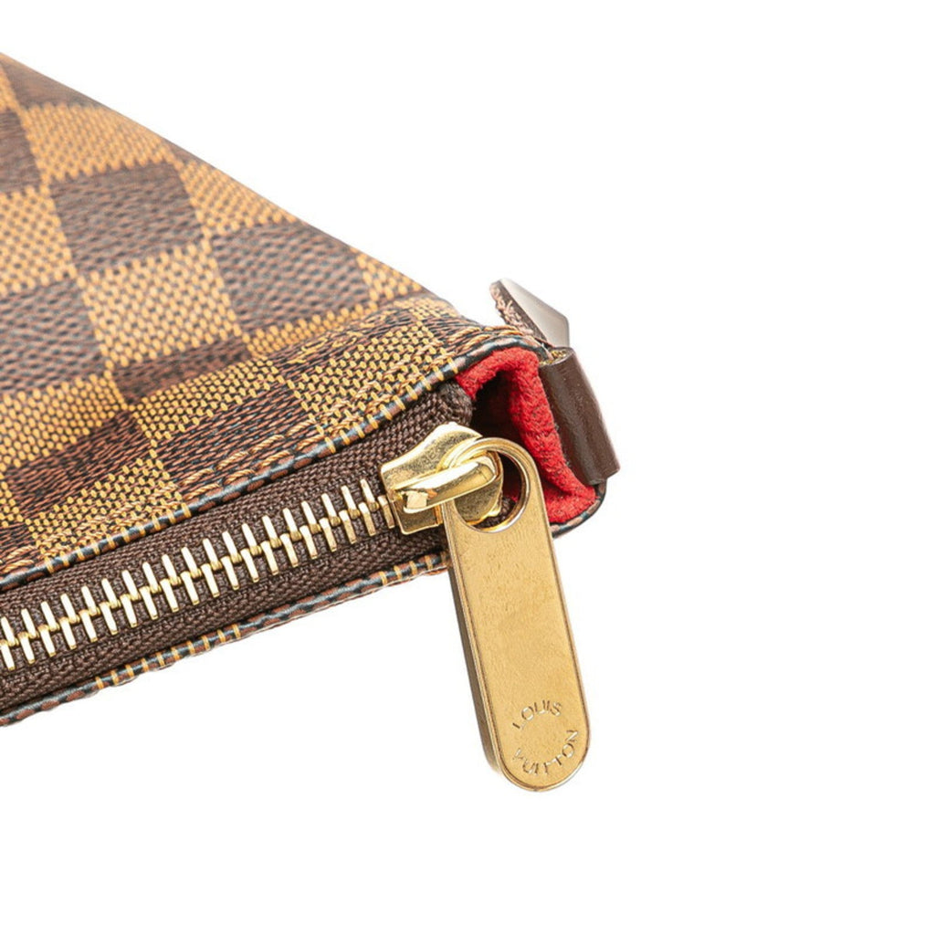 Louis Vuitton Damier Brown Pvc Leather Handbag Tote Bag