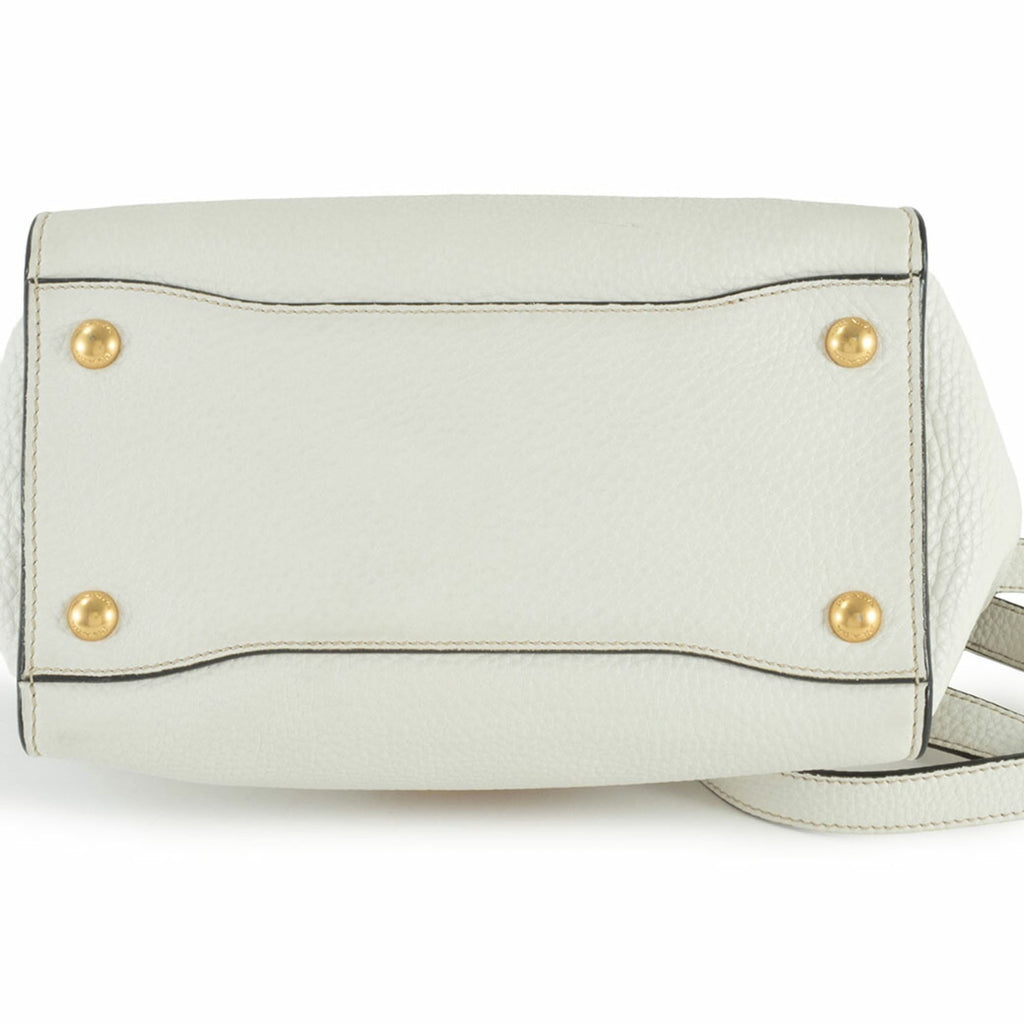 Prada White Leather Handbag