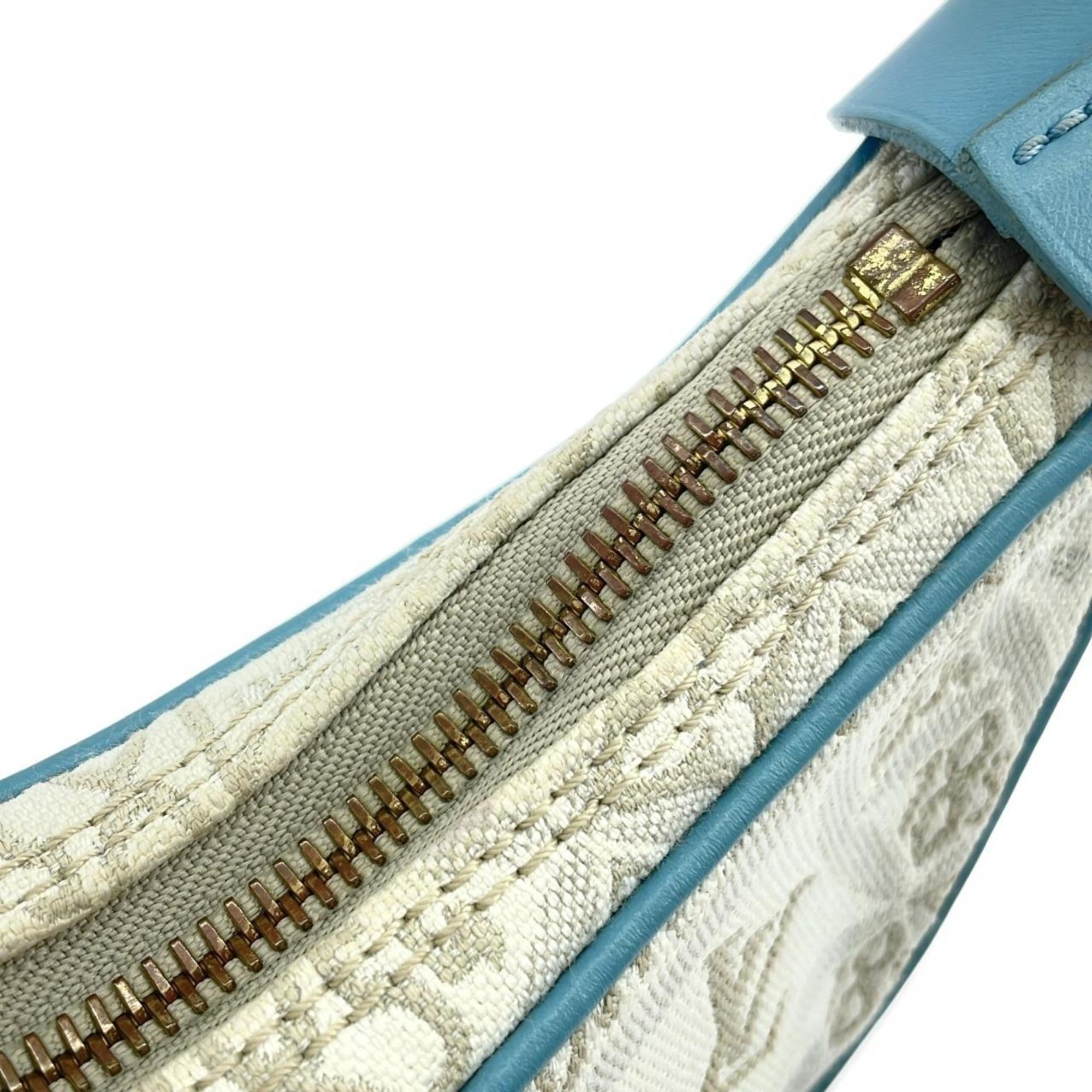 Louis Vuitton Gold Jacquard Shoulder Bag