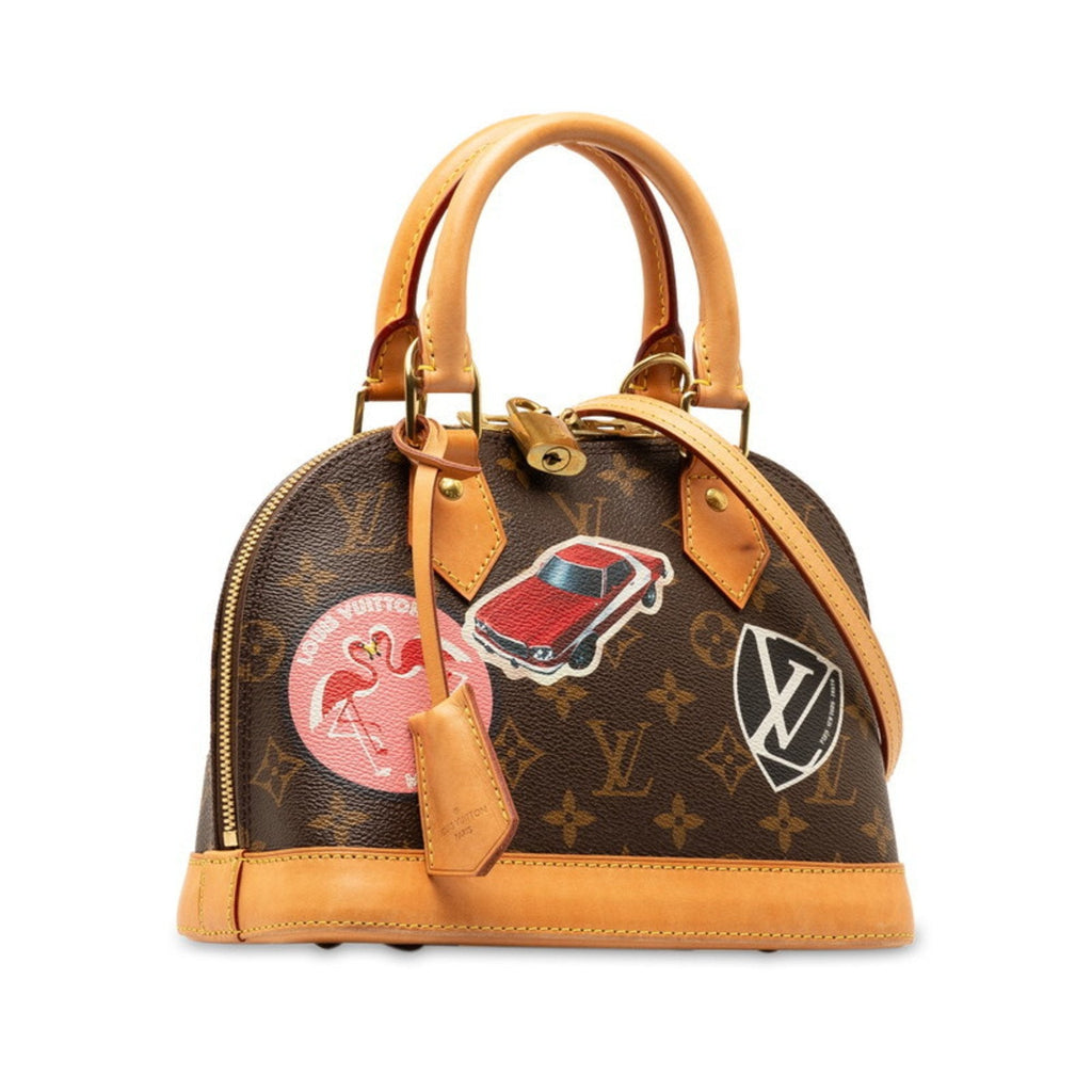 Louis Vuitton Monogram Brown Monogram Multi-Color Red Color Monogram Handbag Shoulder Bag