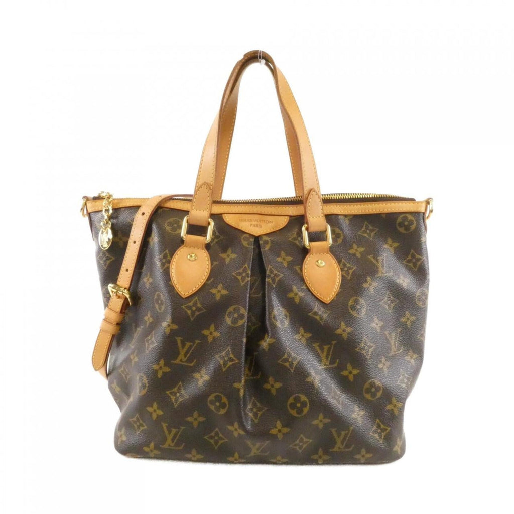 Louis Vuitton Marron Coated Canvas Handbag