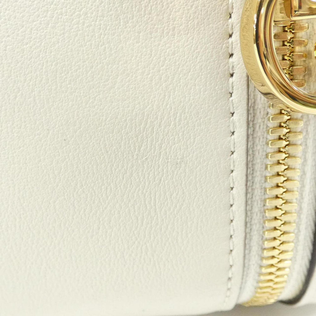 Gucci White Leather Handbag (Pre-Owned)
