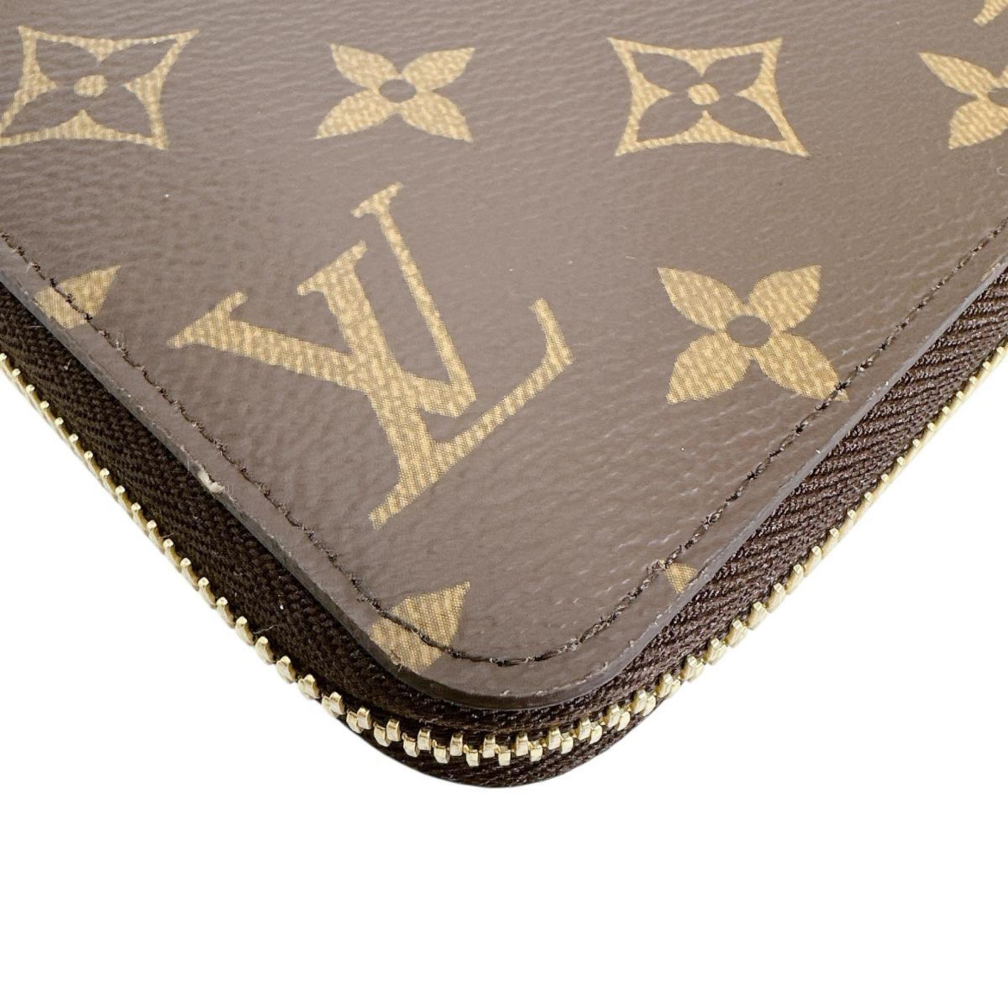 Louis Vuitton Brown Monogram Rose Ballerine Monogram Long Wallet