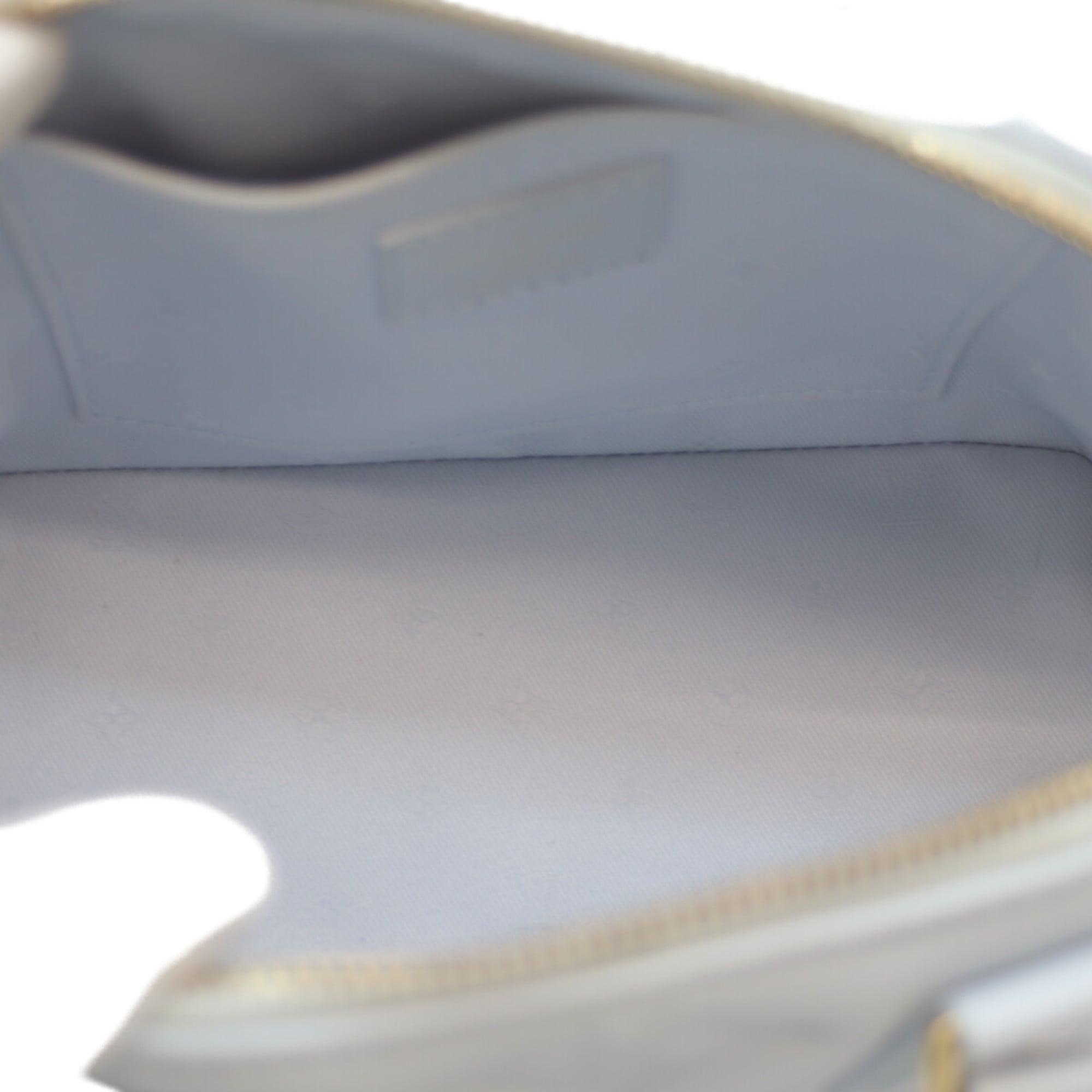 Louis Vuitton Blue Leather Handbag