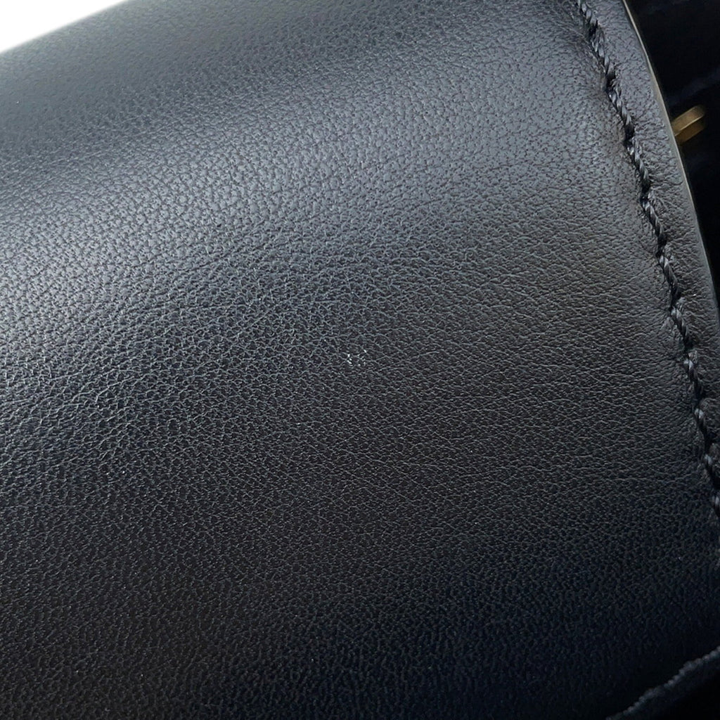 Louis Vuitton Black Noir Leather Handbag