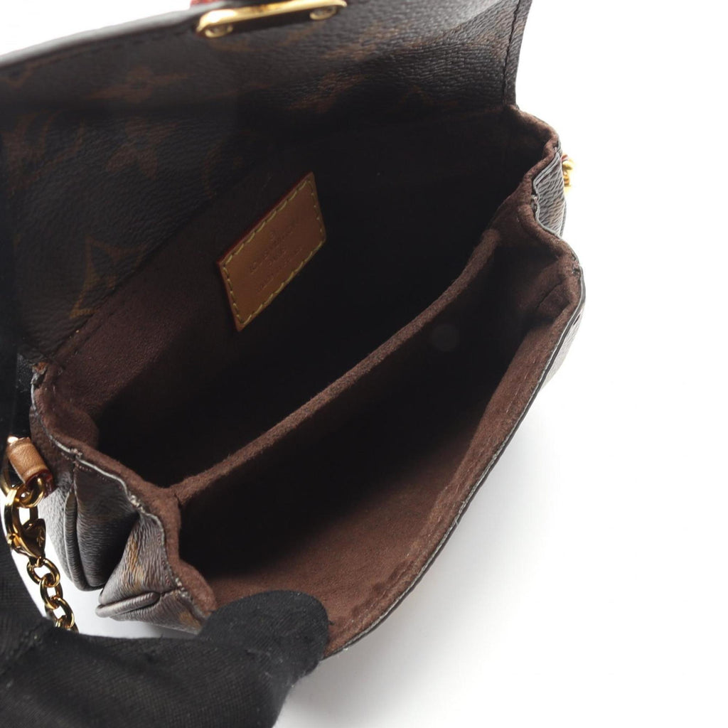 Louis Vuitton Brown Monogram Leather Handbag