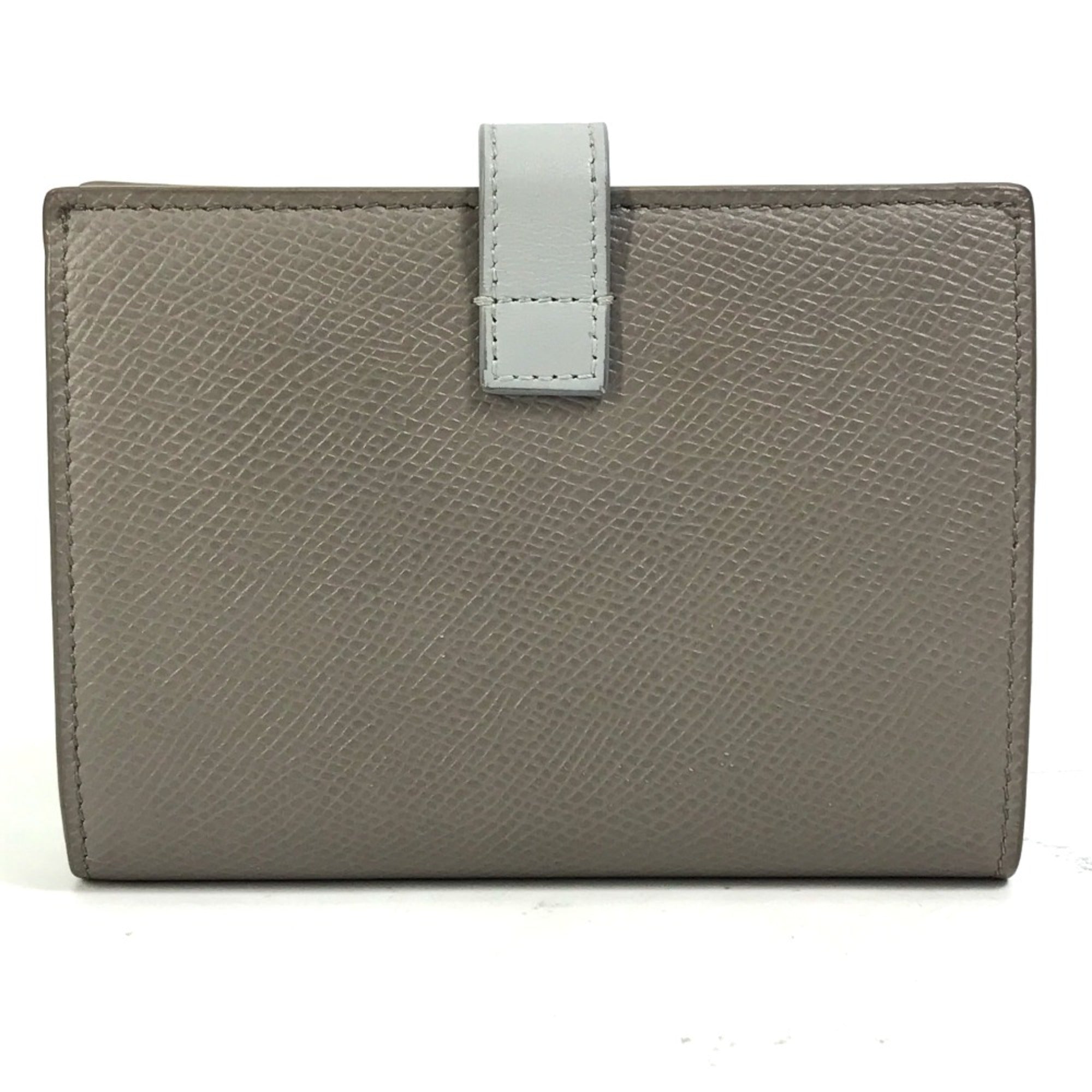 Celine Gray Leather Wallet (Tri-Fold)