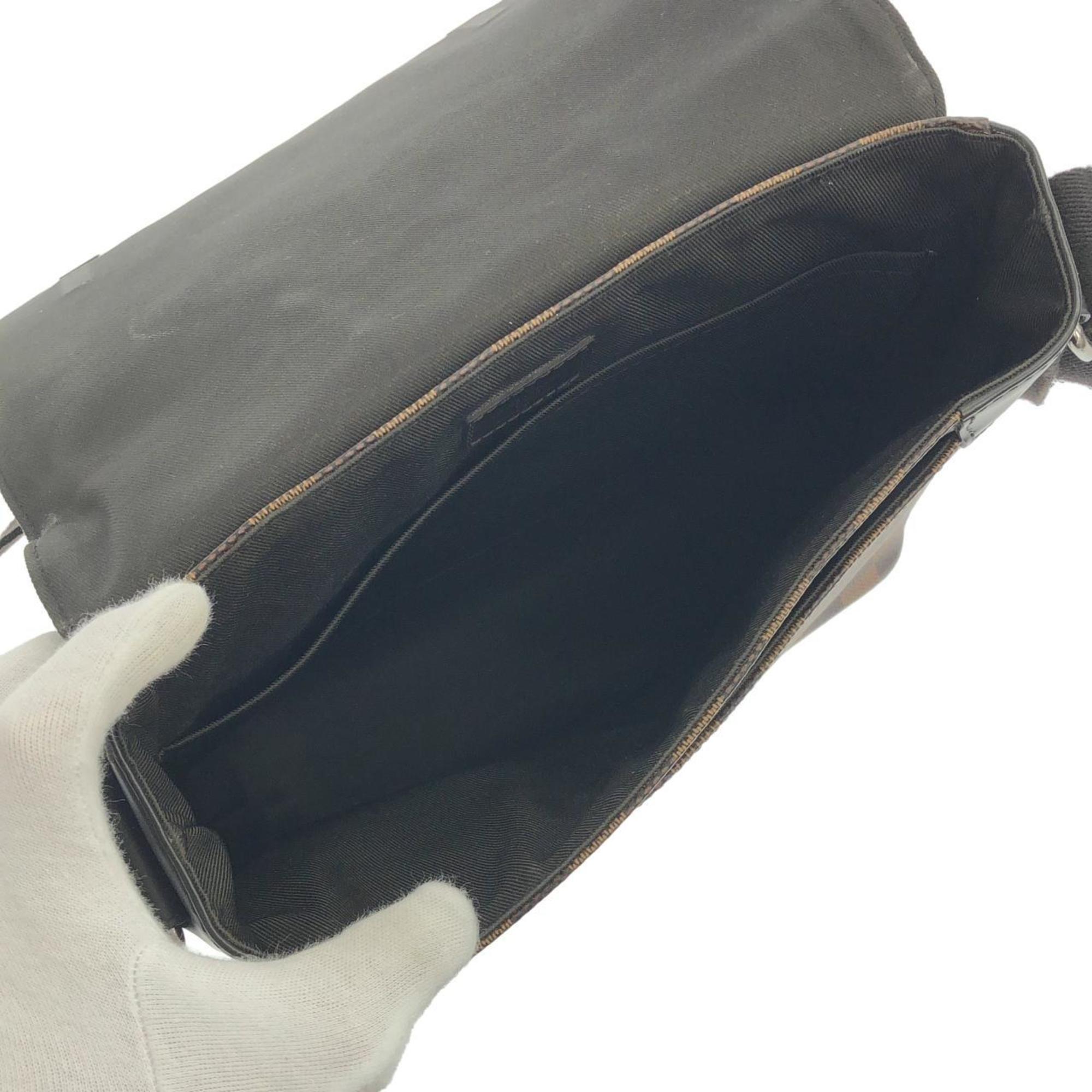 Louis Vuitton Ebene Coated Canvas Shoulder Bag