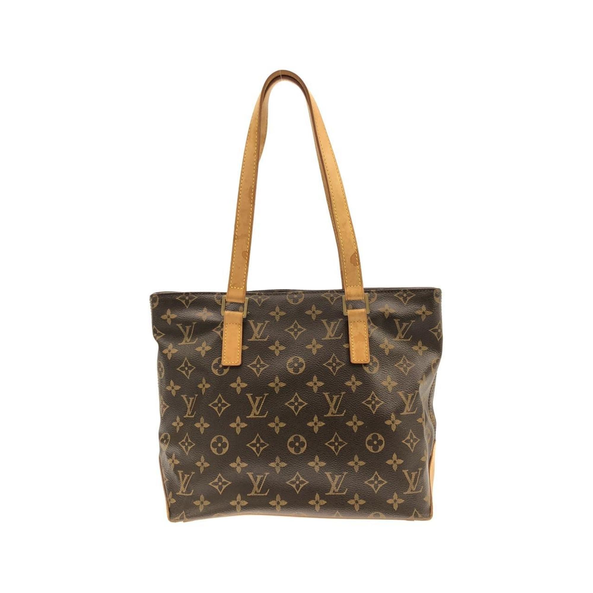 Louis Vuitton Marron Coated Canvas Handbag