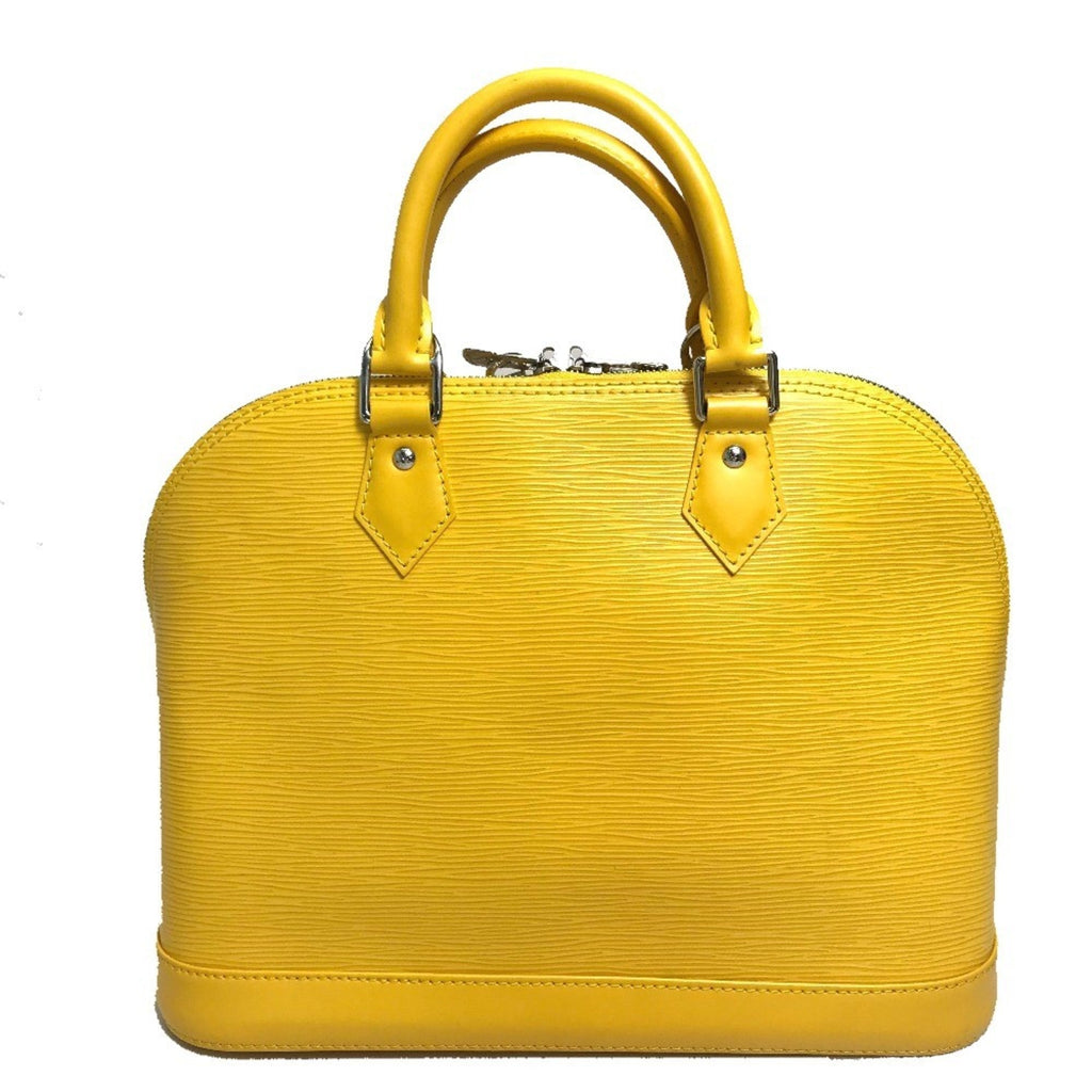 Louis Vuitton Mimosa Yellow Epi Leather Handbag Tote Bag