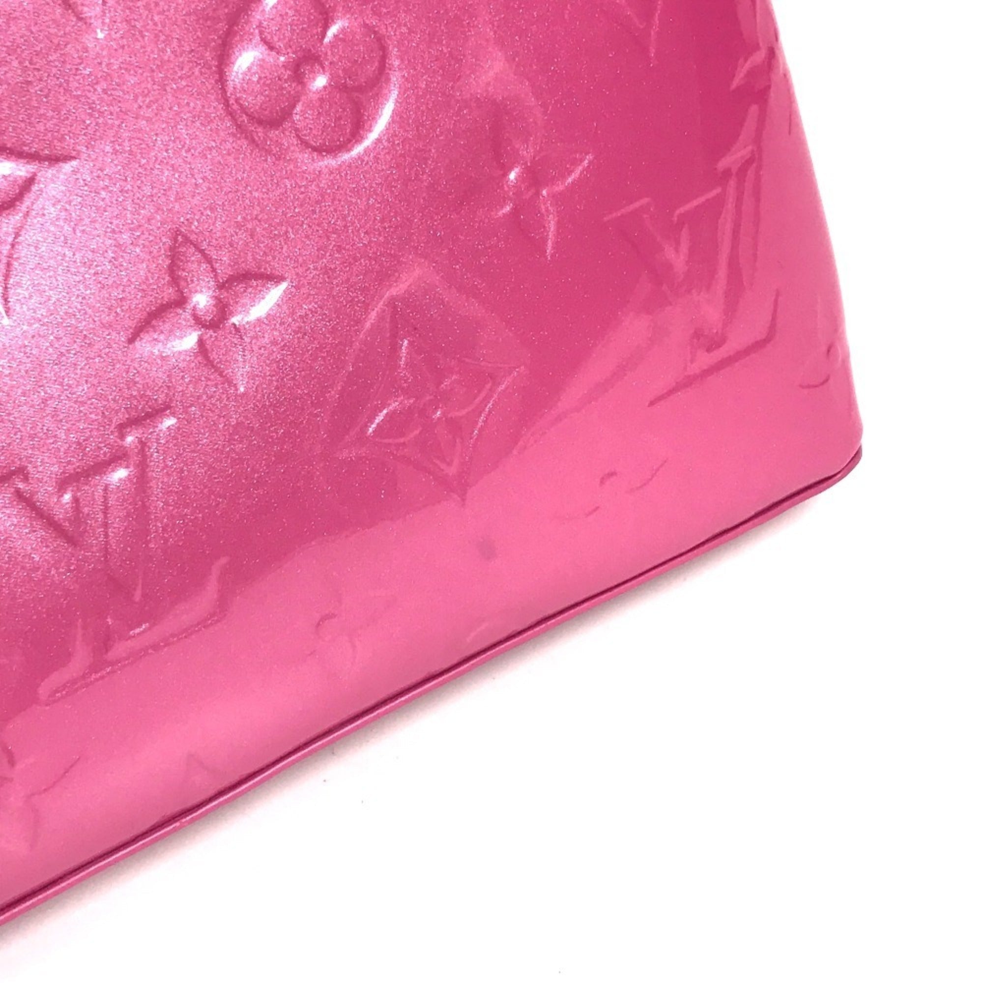 Louis Vuitton Pink Monogram Vernis Handbag Shoulder Bag Tote Bag