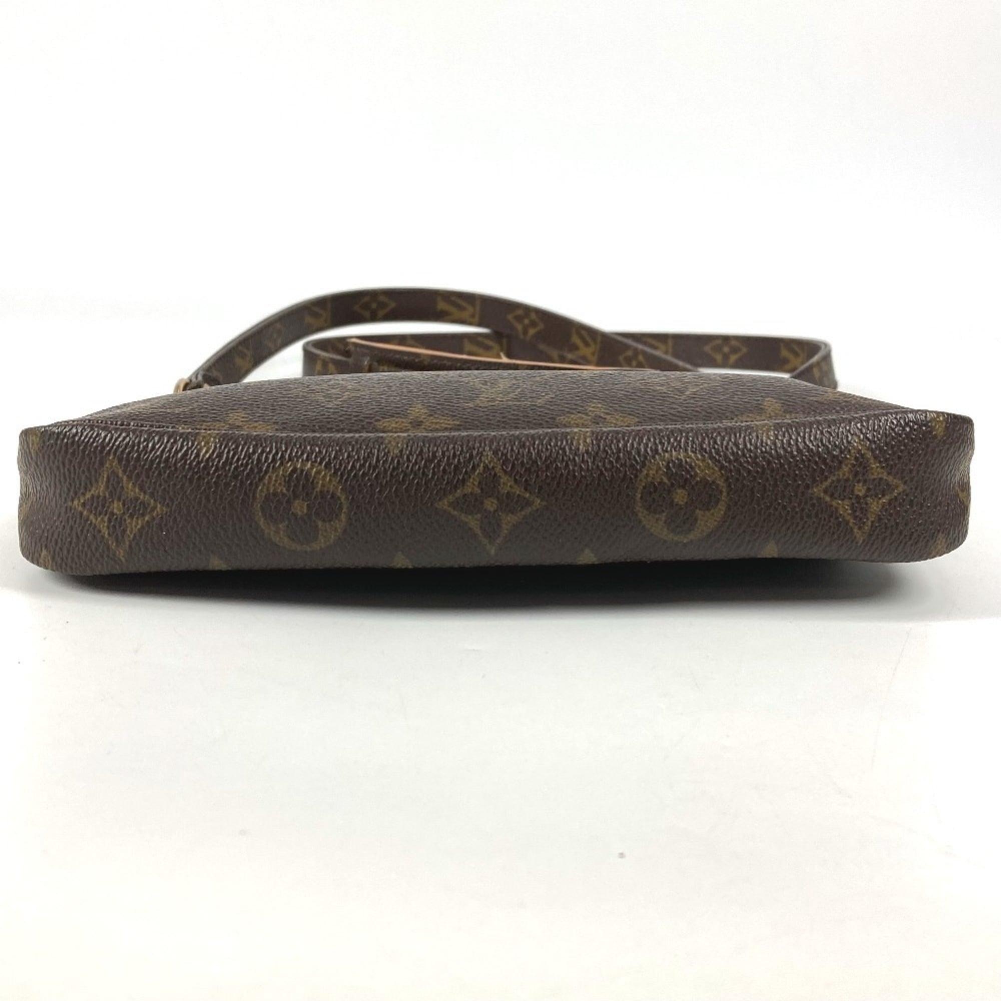 Louis Vuitton Brown Monogram Monogram Pochette Pouch Shoulder Bag