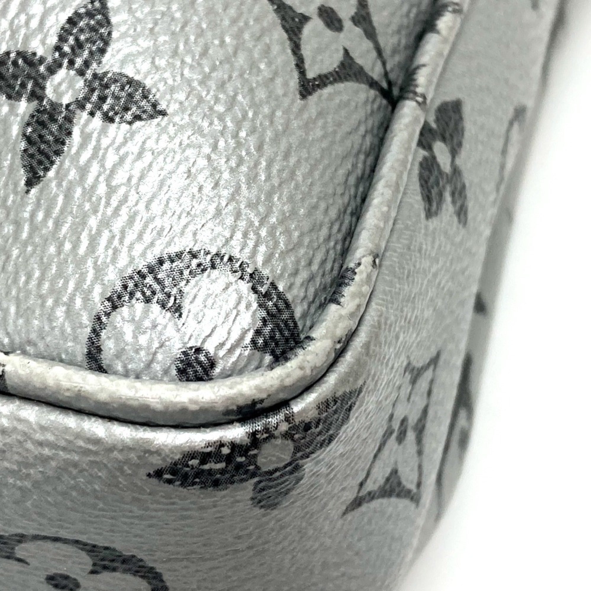 Louis Vuitton Silver Monogram Shoulder Bag