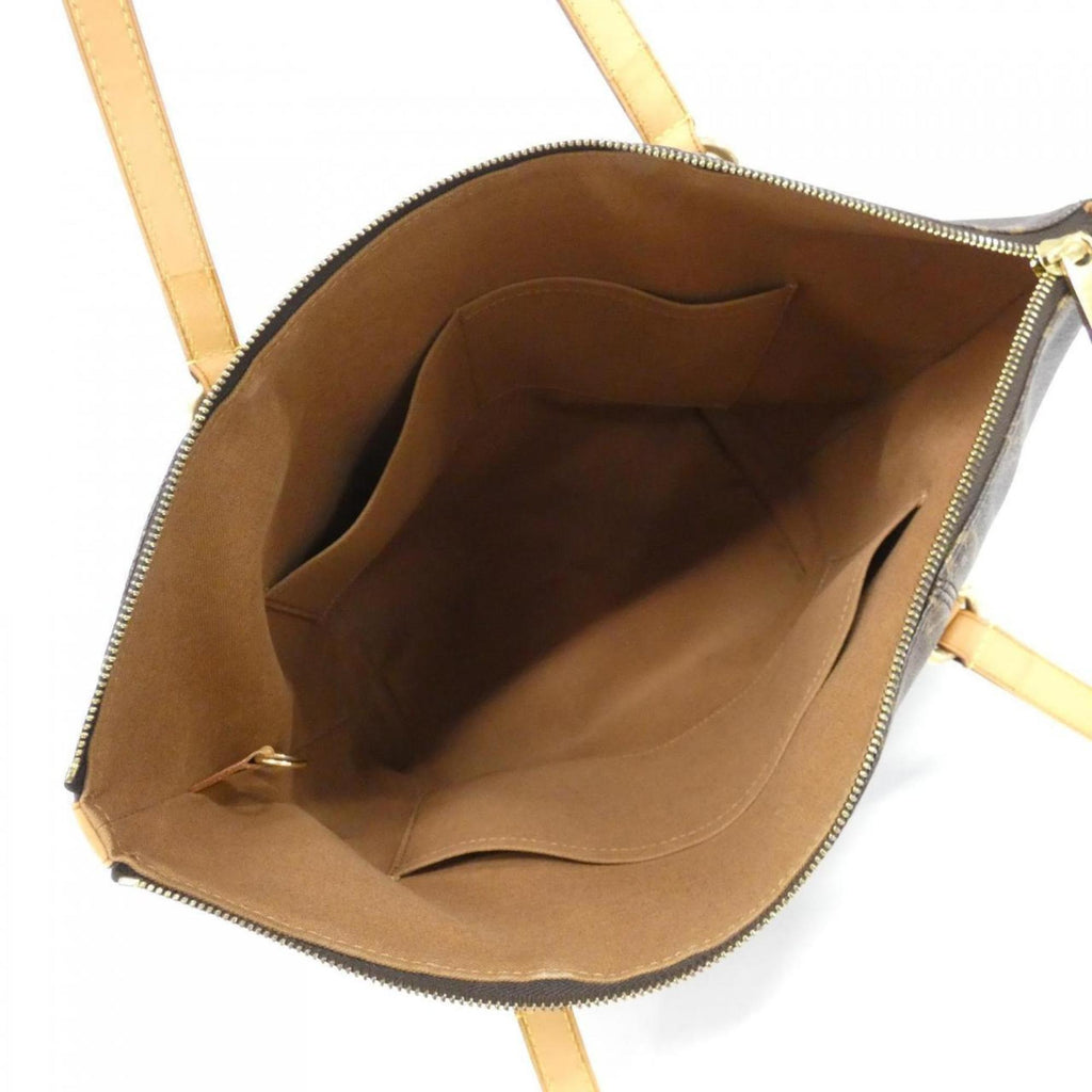 Louis Vuitton Brown Coated Canvas Handbag