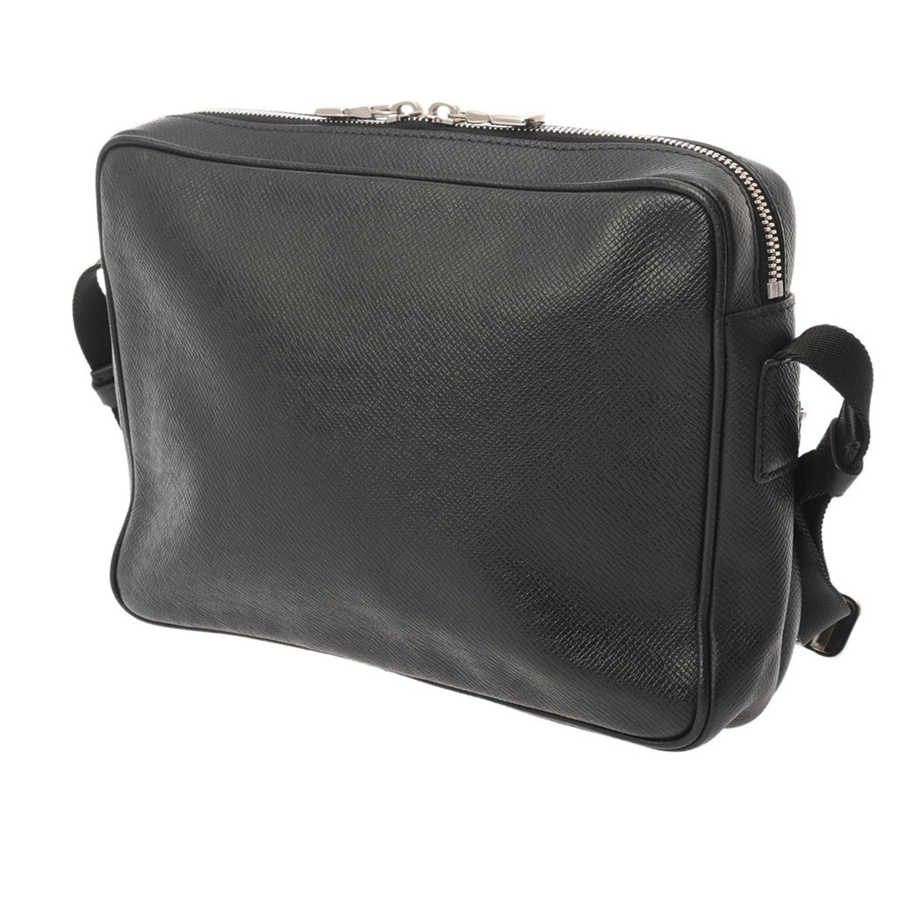 Louis Vuitton Noir Leather Shoulder Bag