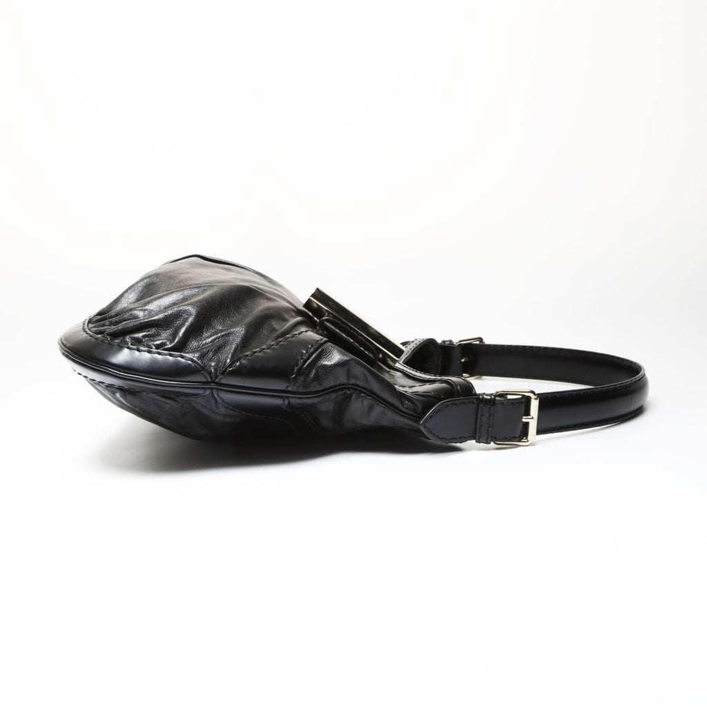 Gucci Black Bow Shoulder Bag (Pre-Owned)