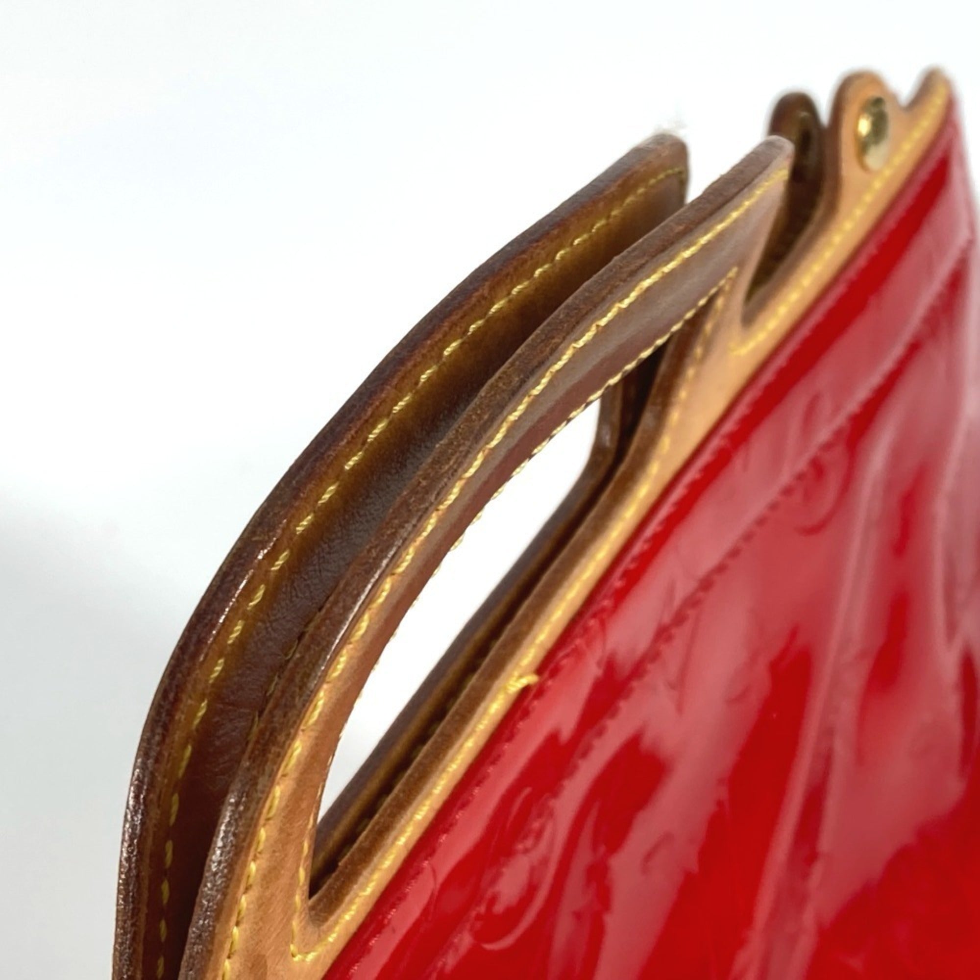 Louis Vuitton Monogram Vernis Red Color Monogram Vernis Handbag