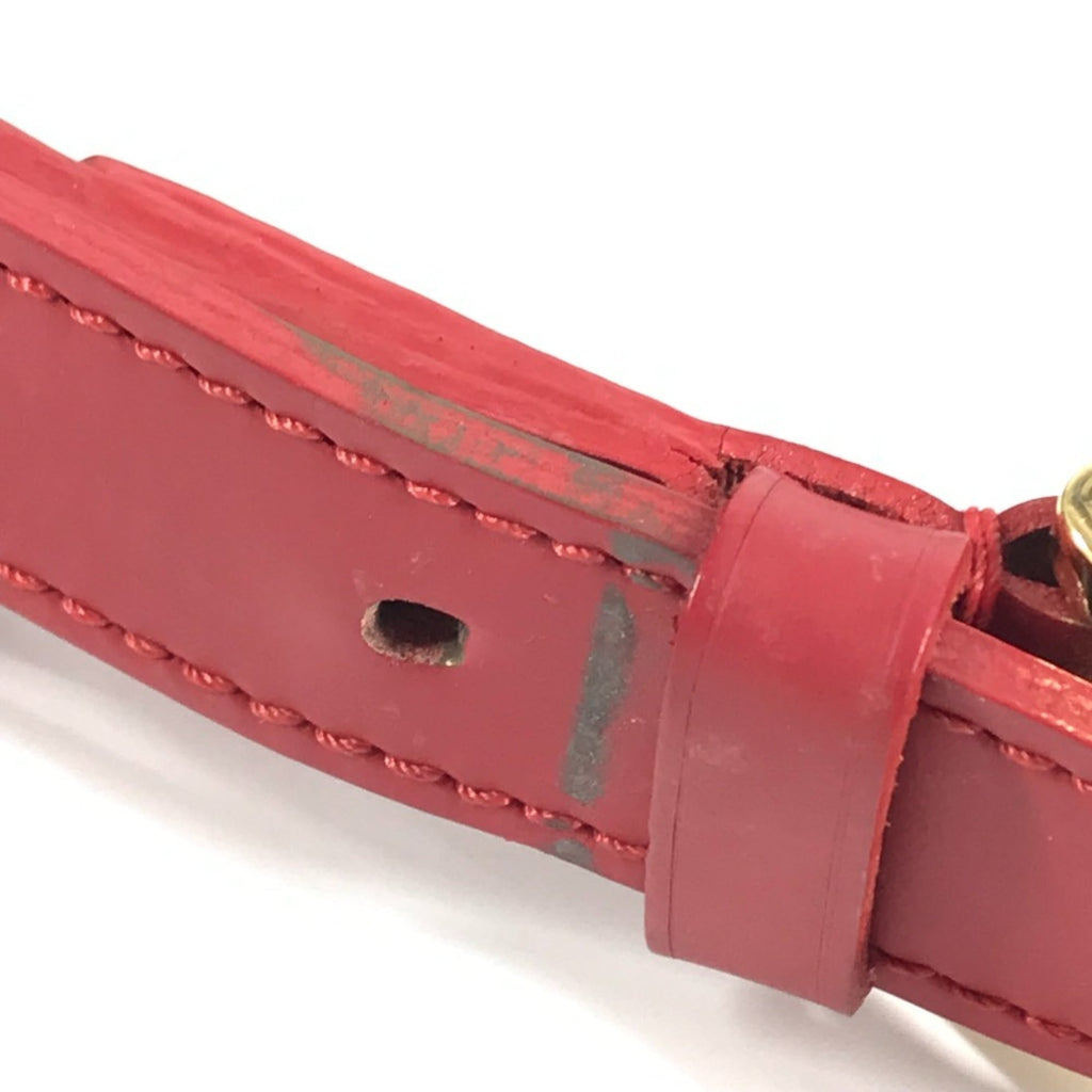 Louis Vuitton Red Color Epi Leather Shoulder Bag