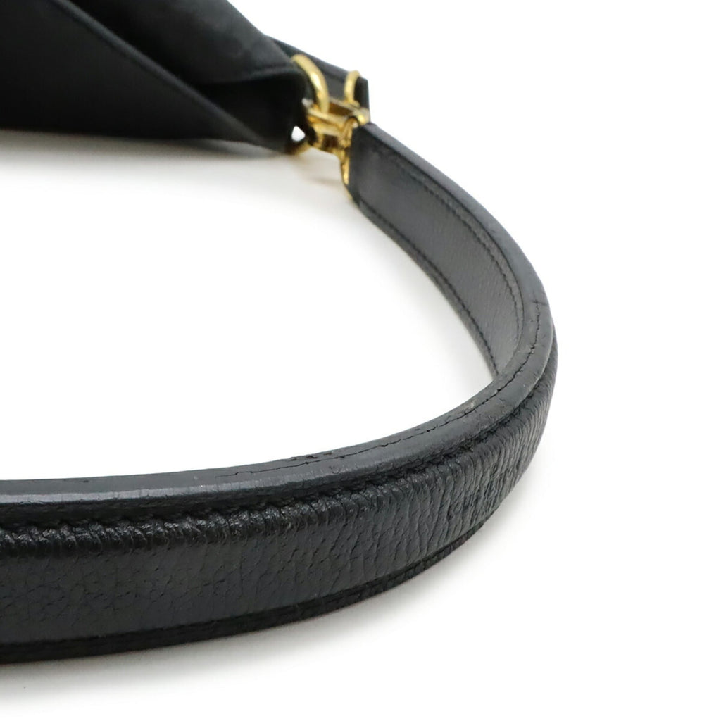 Louis Vuitton Black Noir Monogram Empreinte Shoulder Bag