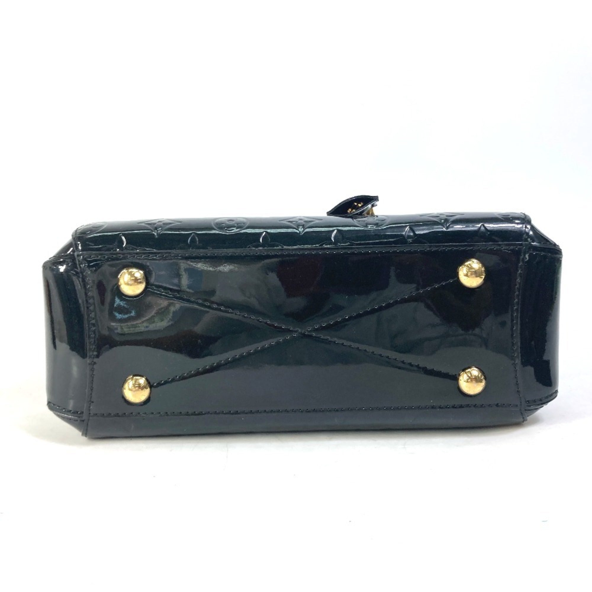 Louis Vuitton Monogram Vernis Black Noir Monogram Vernis Handbag Shoulder Bag