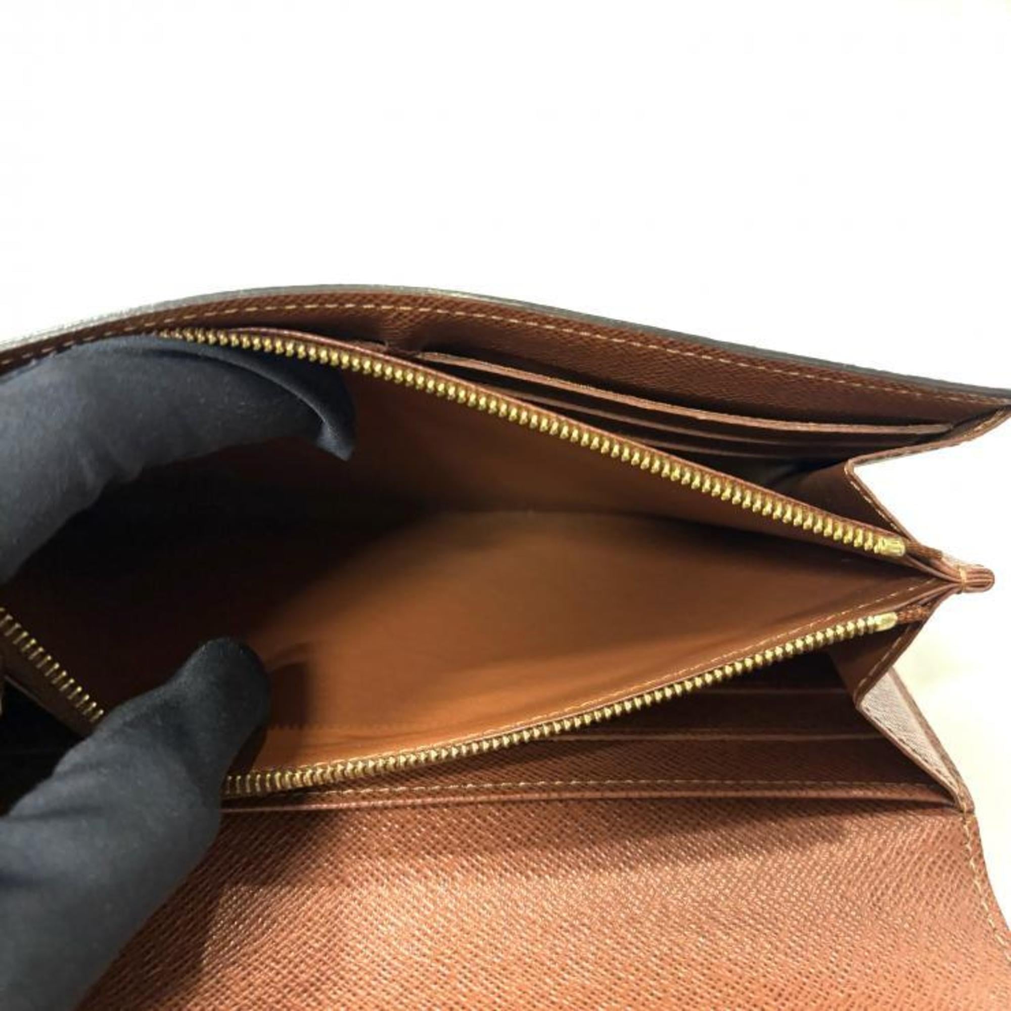 Louis Vuitton Monogram Monogram Long Wallet